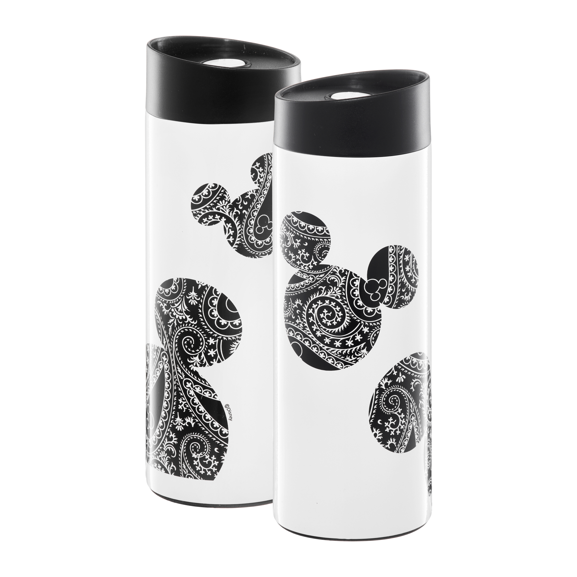 Kubek termiczny Mickey Paisley Black 400 ml DISNEY