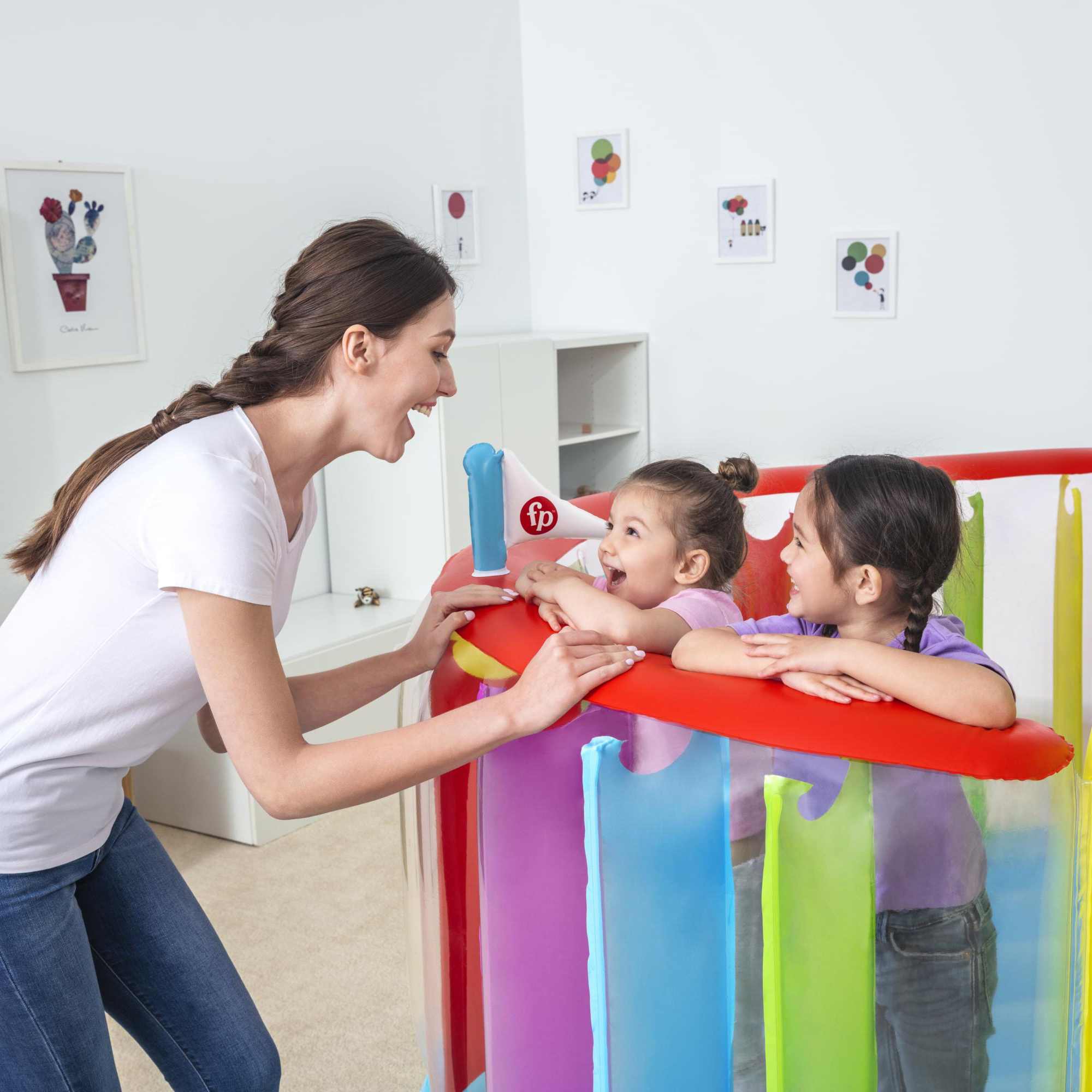 Hüpfburg Fisher-Price® 226 x 178 x 132 cm BESTWAY
