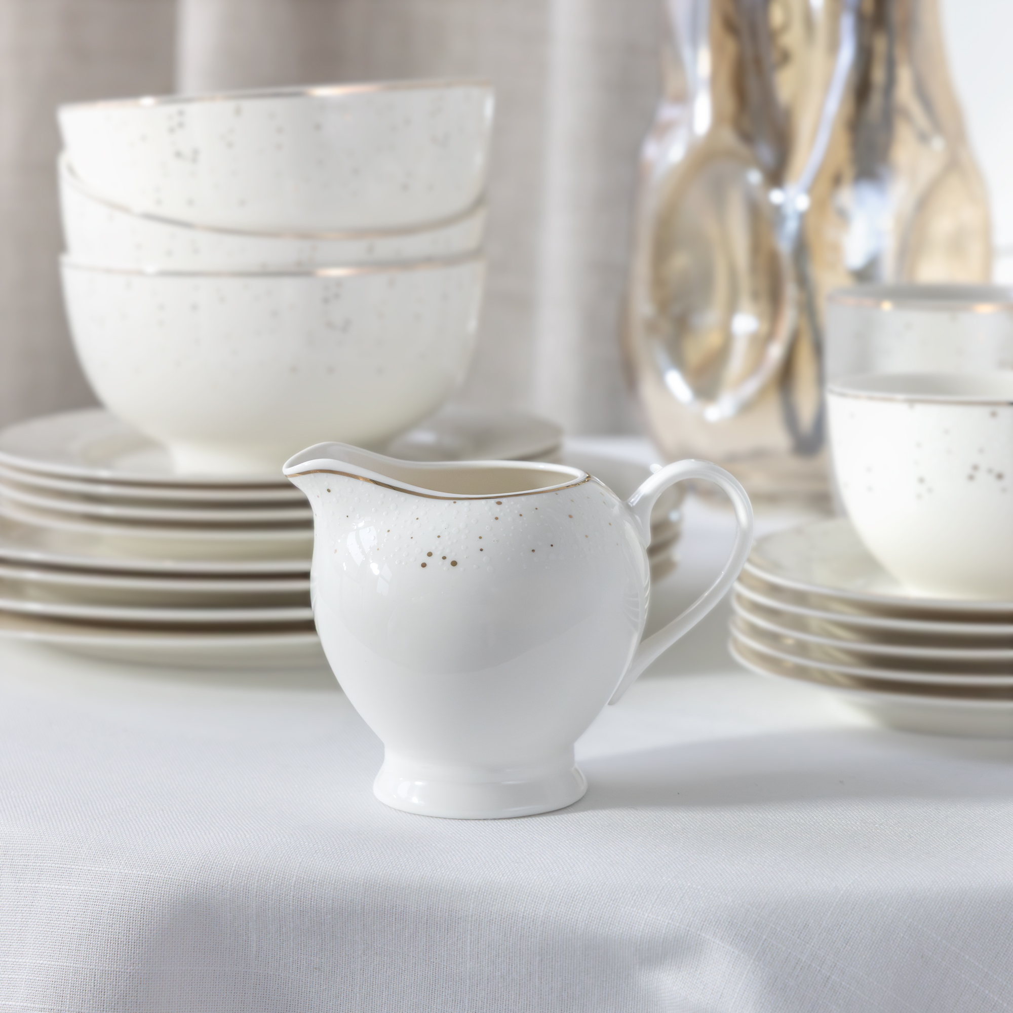 Servizio di soviglie da tavola per 6 persone Aurelia 45 pezzi AMBITION