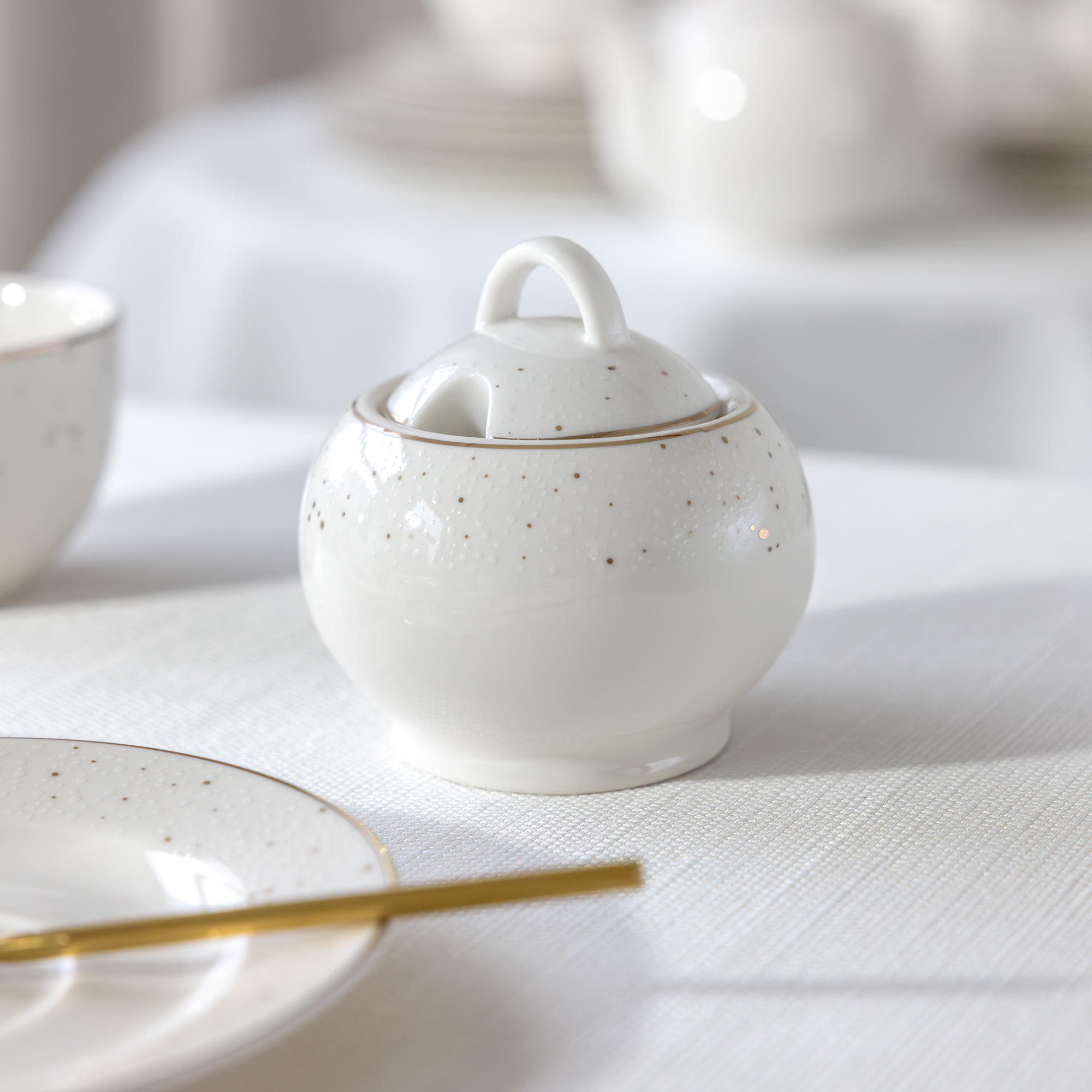 Servizio di soviglie da tavola per 6 persone Aurelia 45 pezzi AMBITION