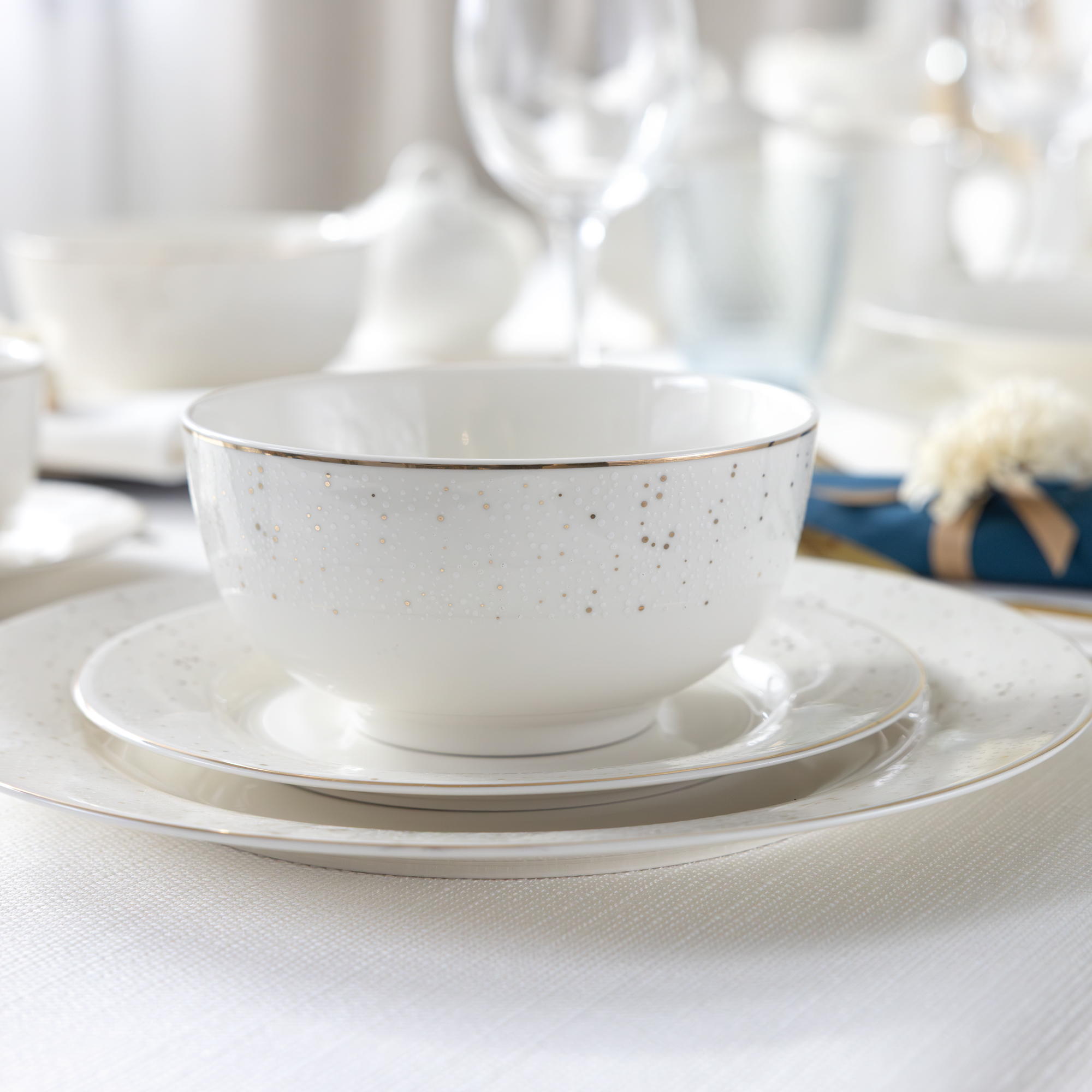 Porcelánová salátová miska Aurelia 14 cm AMBITION