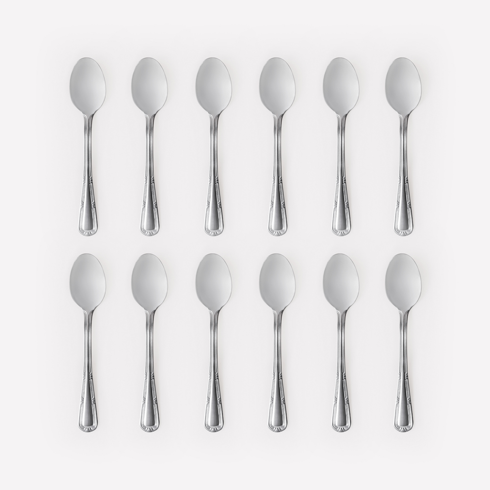 Sada 12 kávových lžiček Natalia 13 cm DOMOTTI