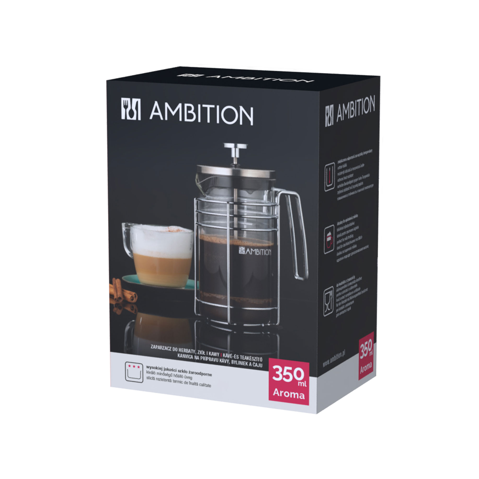 Infusiera a stantuffo Aroma 35 cl AMBITION
