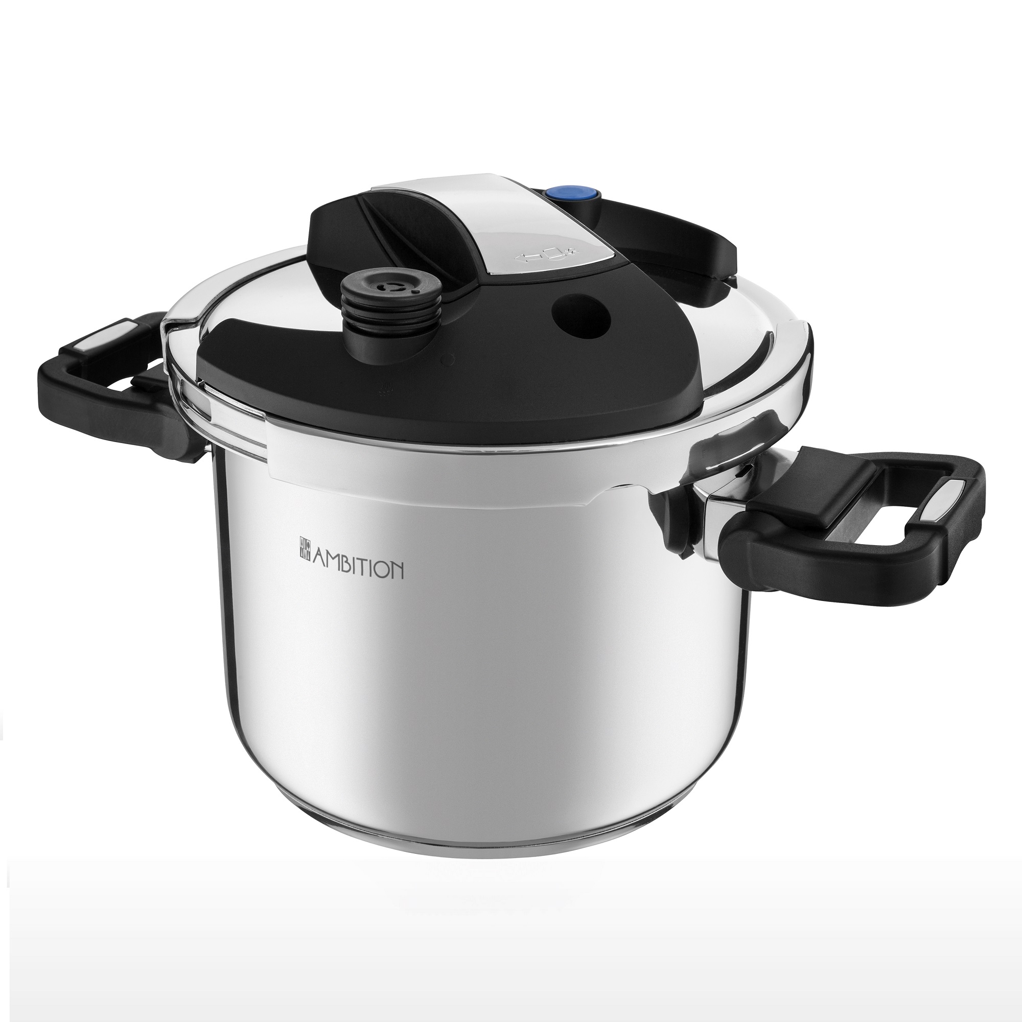 Szybkowar Carbon ze składanym uchwytem 6 l AMBITION