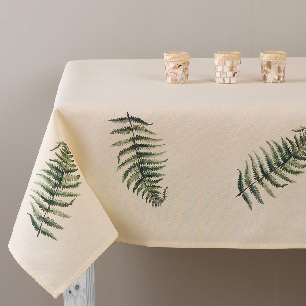 Tischdecke Botanic Pteridium 160 x 280 cm AMBITION