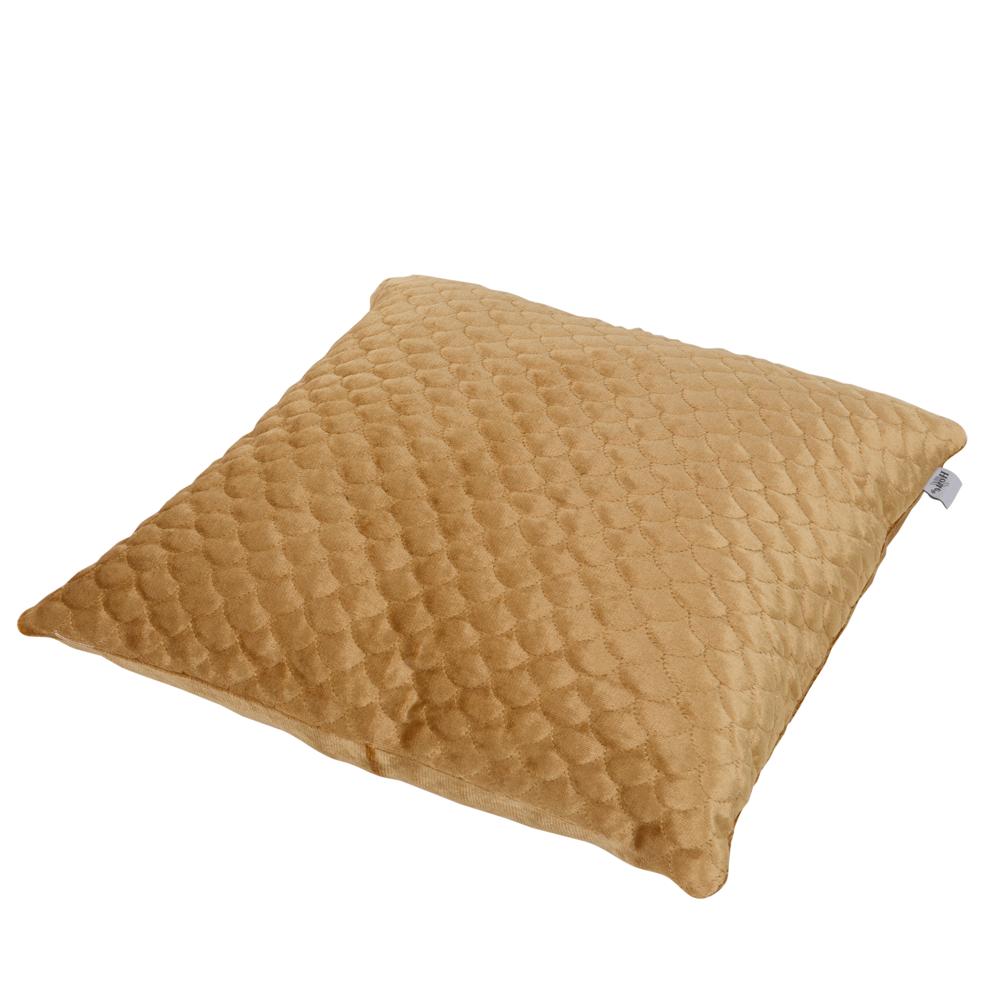 Dekoratívny povlak na vankúš Velvet Gold Cross 45 x 45 cm MY HOME