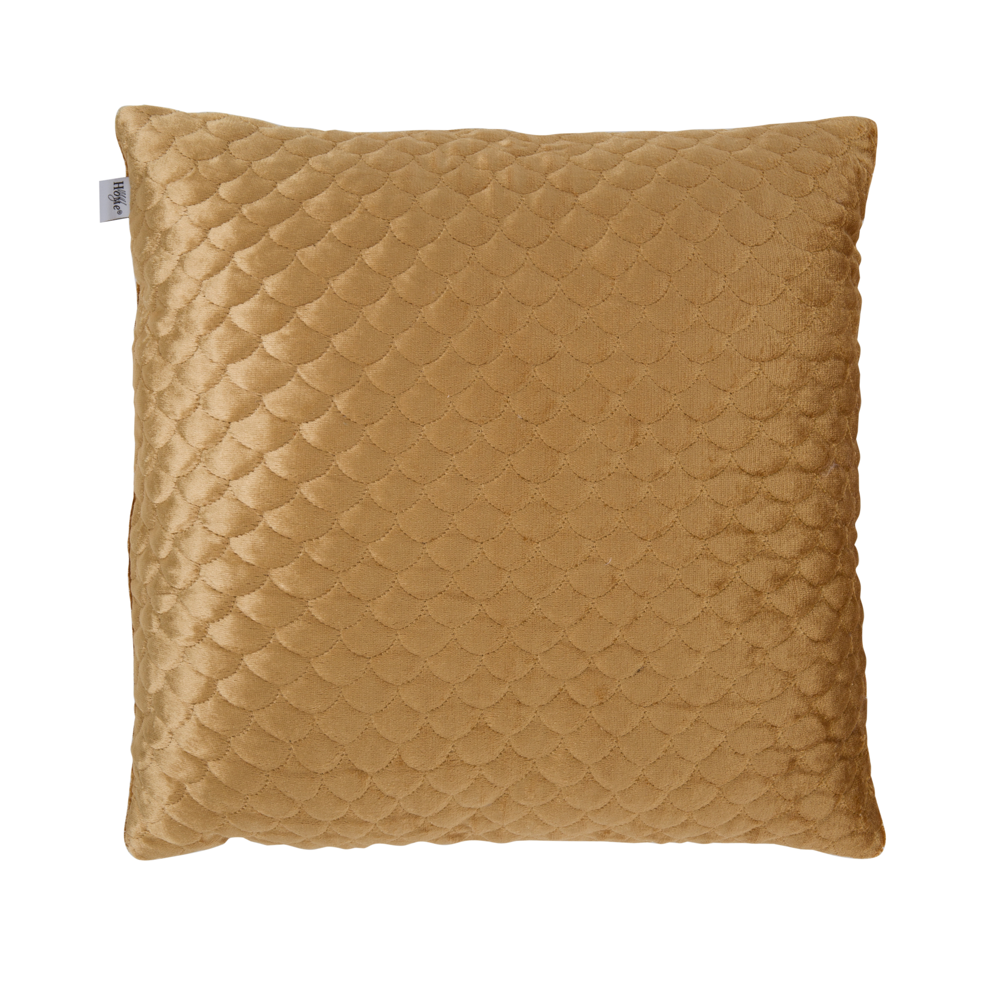Dekoratívny povlak na vankúš Velvet Gold Cross 45 x 45 cm MY HOME