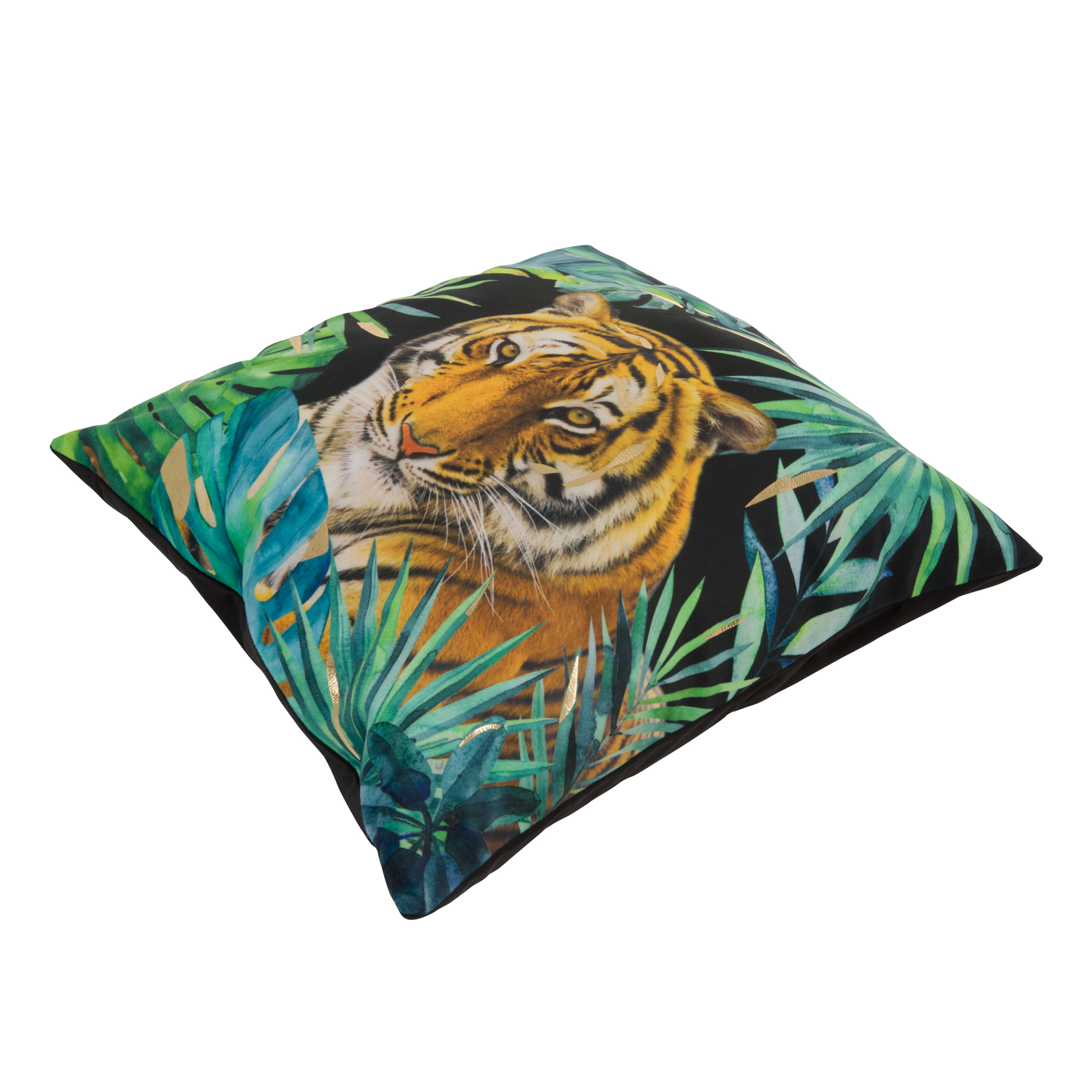 Dekoratívna obliečka na vankúš z polyesteru Tropical Tiger 45 x 45 cm MY HOME