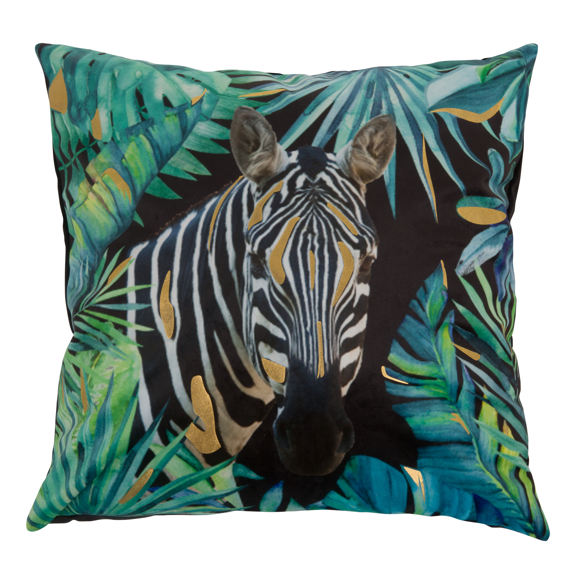 Fodera per cuscino decorativo Tropical Zebra 45 x 45 cm MY HOME