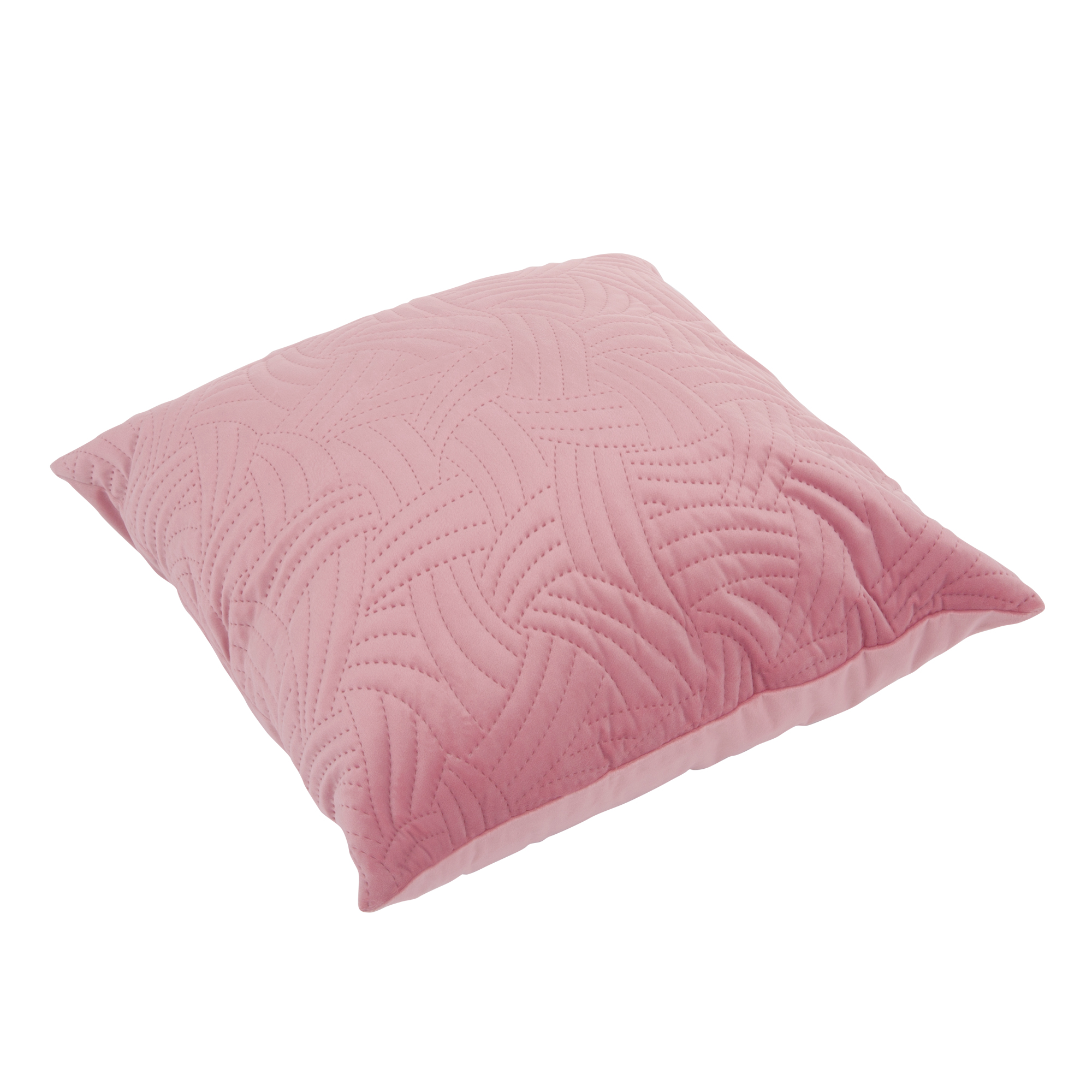 Kissenbezug Velvet Pink Fan 45 x 45 cm MY HOME