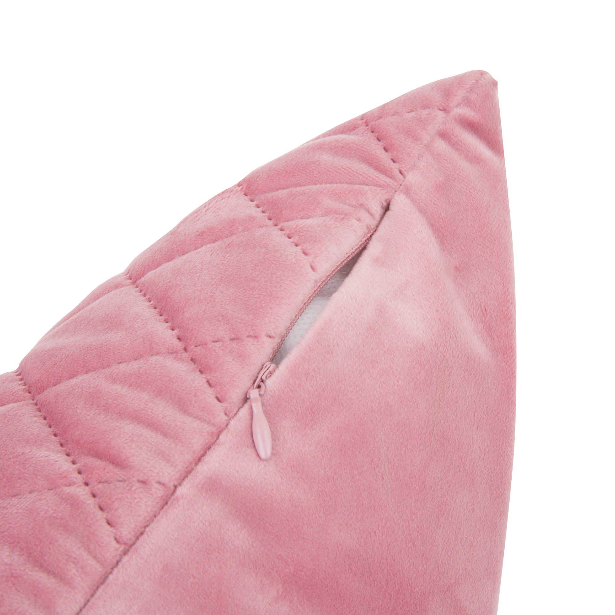 Fodera per cuscino decorativo Velvet Pink Cross 45 x 45 cm MY HOME