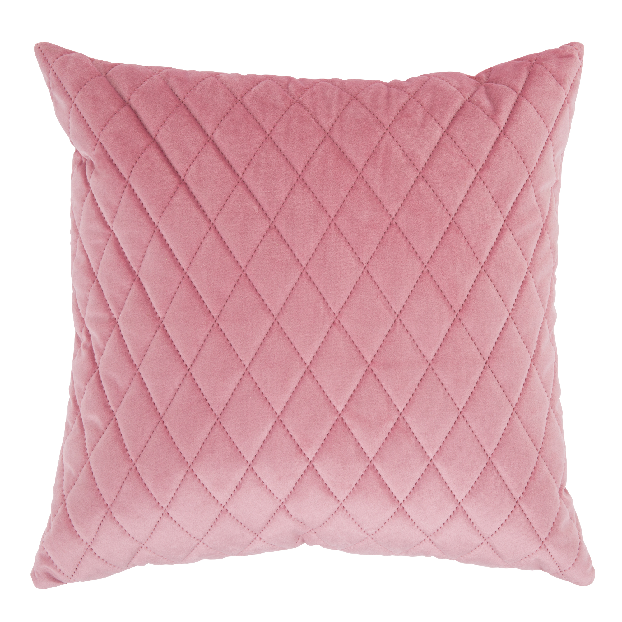 Dekorativt örngott Velvet Pink Cross 45 x 45 cm MY HOME