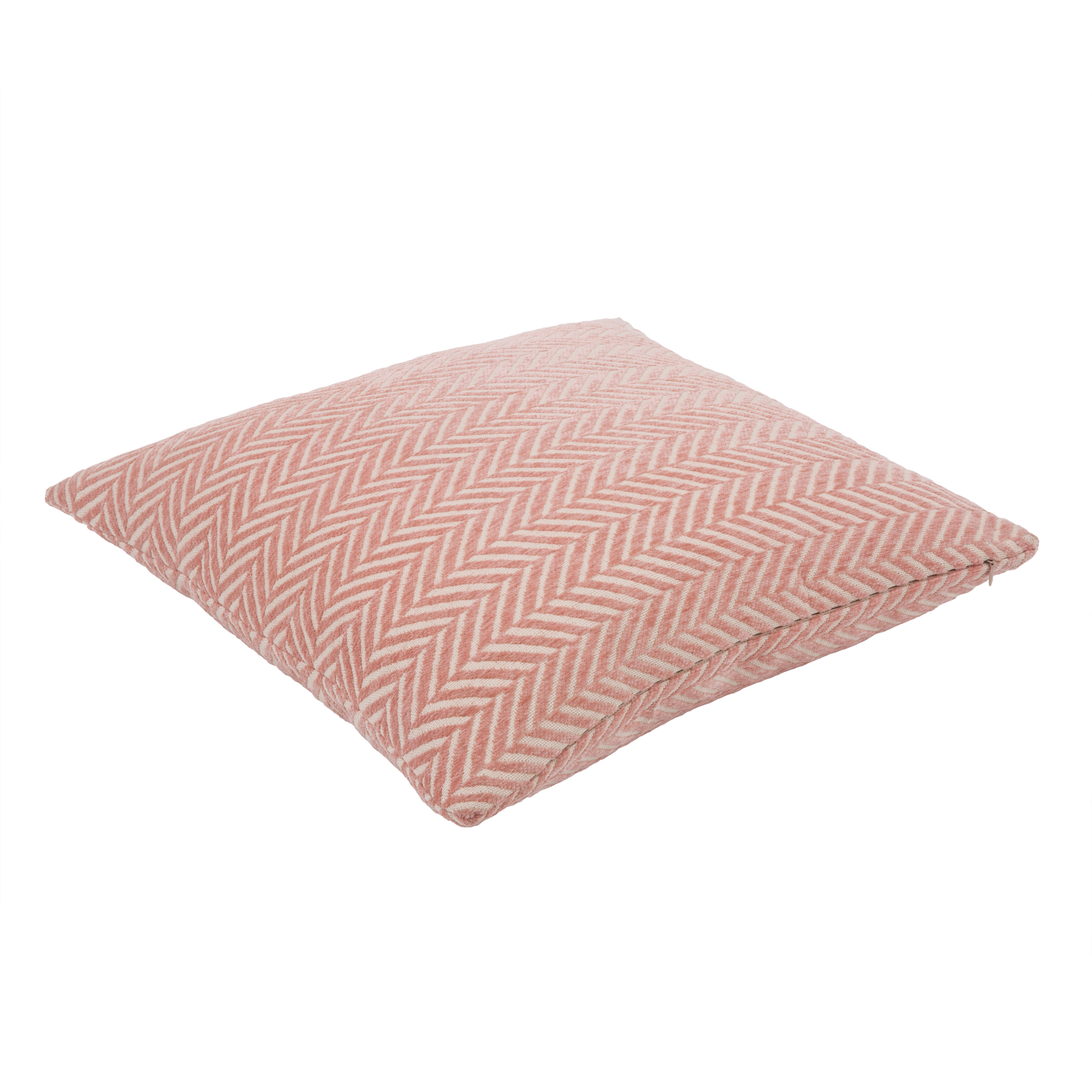 Růžový povlak na polštář Chenille Pink 45 x 45 cm MY HOME