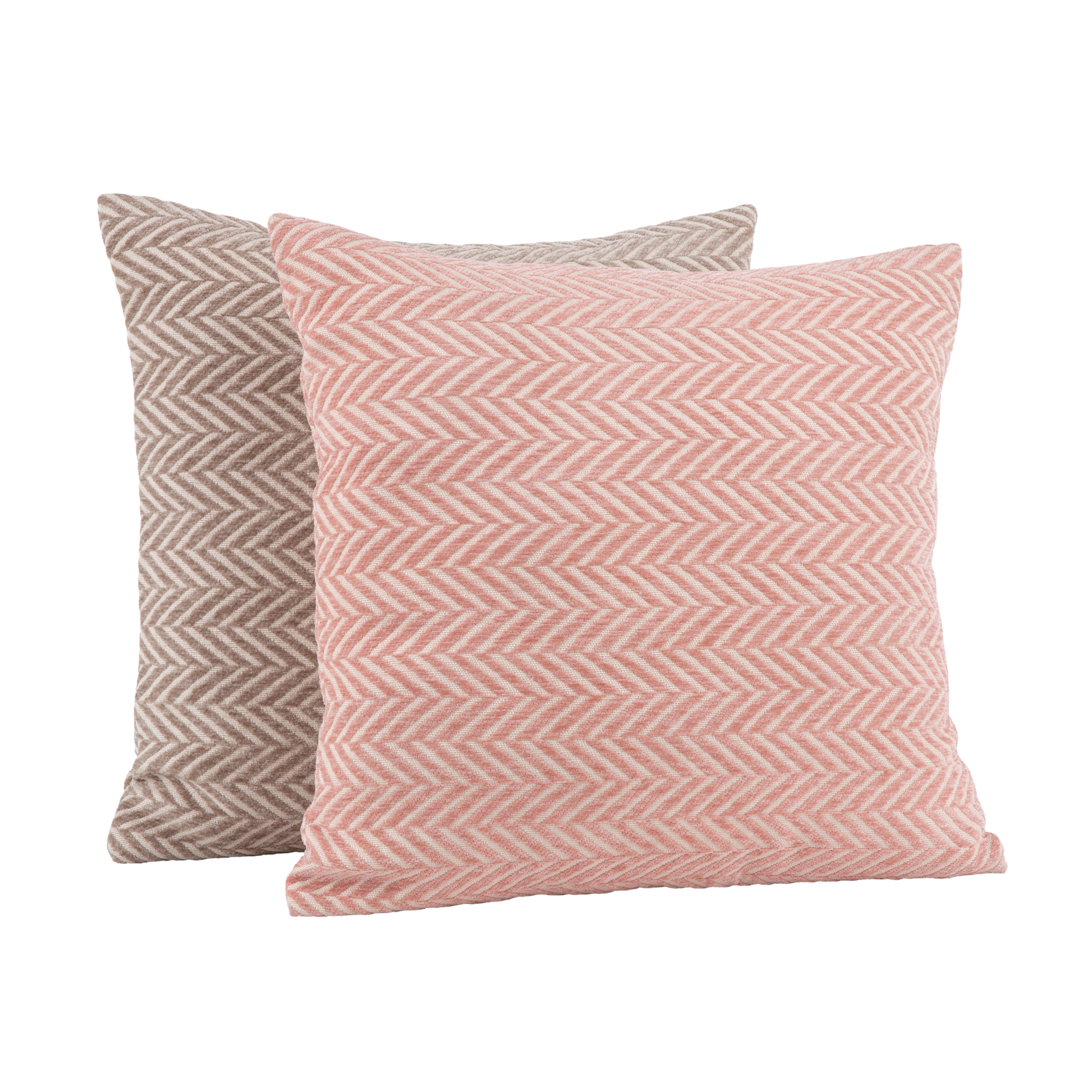 Růžový povlak na polštář Chenille Pink 45 x 45 cm MY HOME