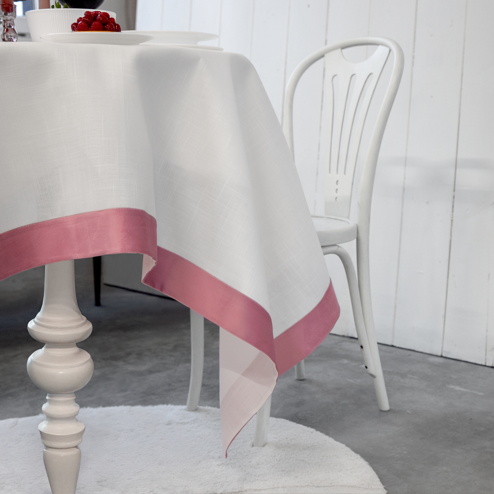Ubrus z polyesteru Pastel Pink 130 x 160 cm MY HOME