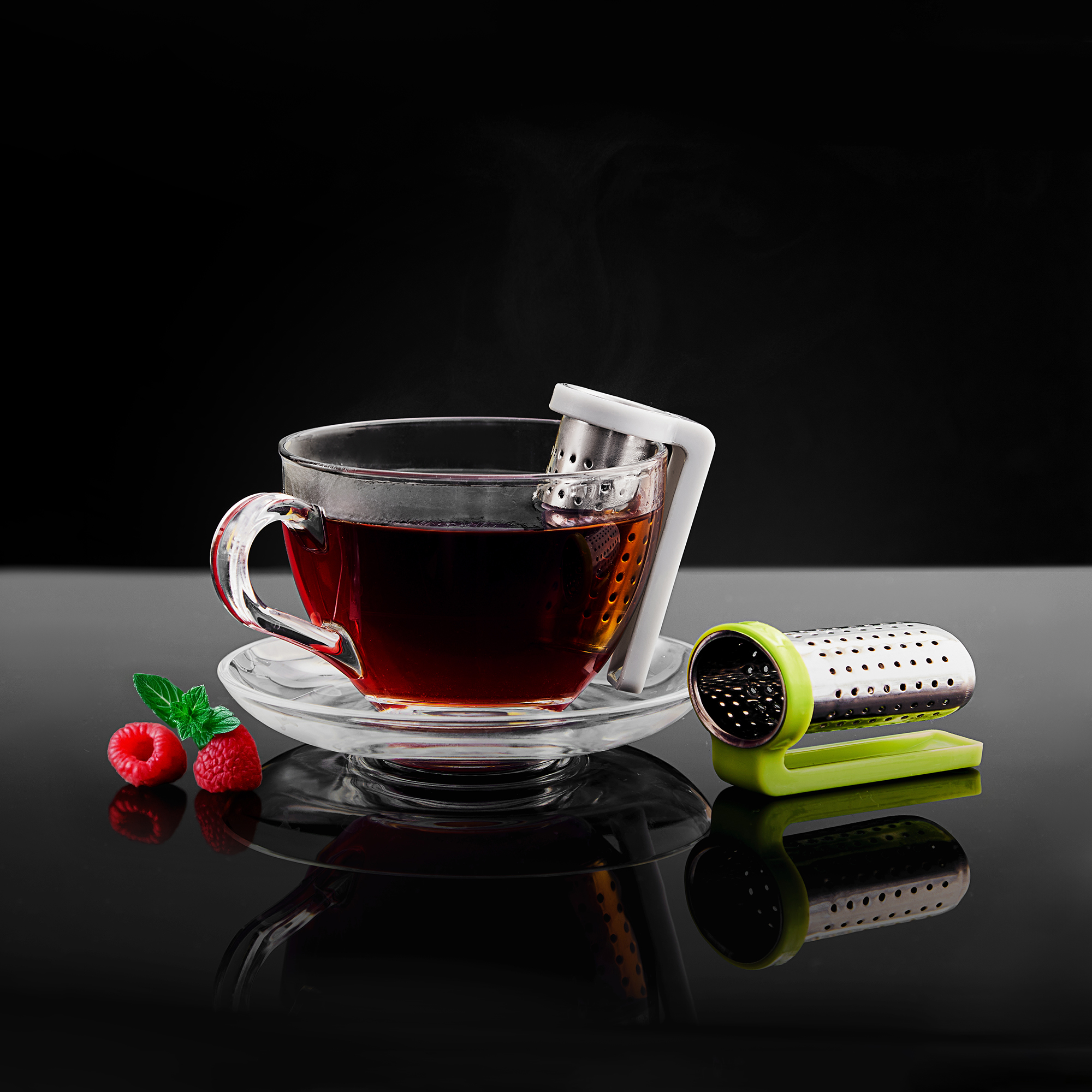 Teesieb York grau AMBITION