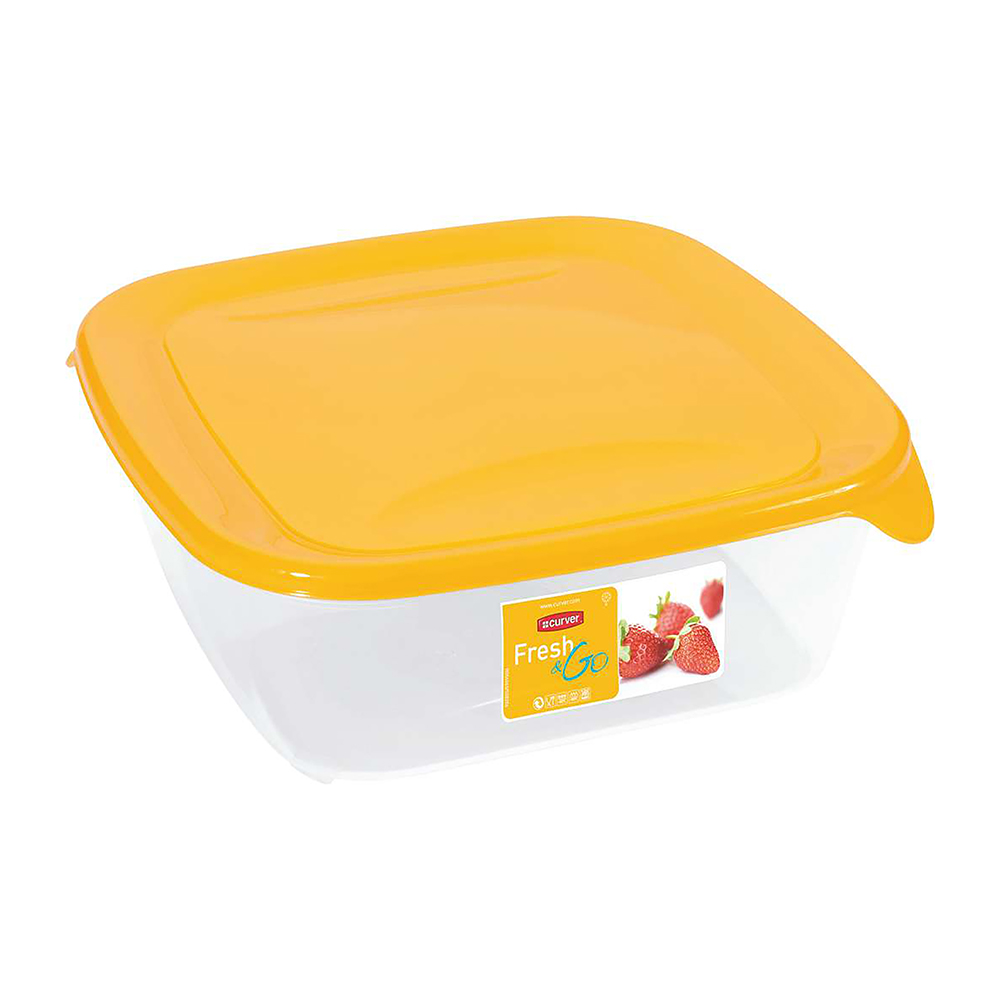 Nádobka na potraviny Fresh & Go Yellow 1,7 l CURVER