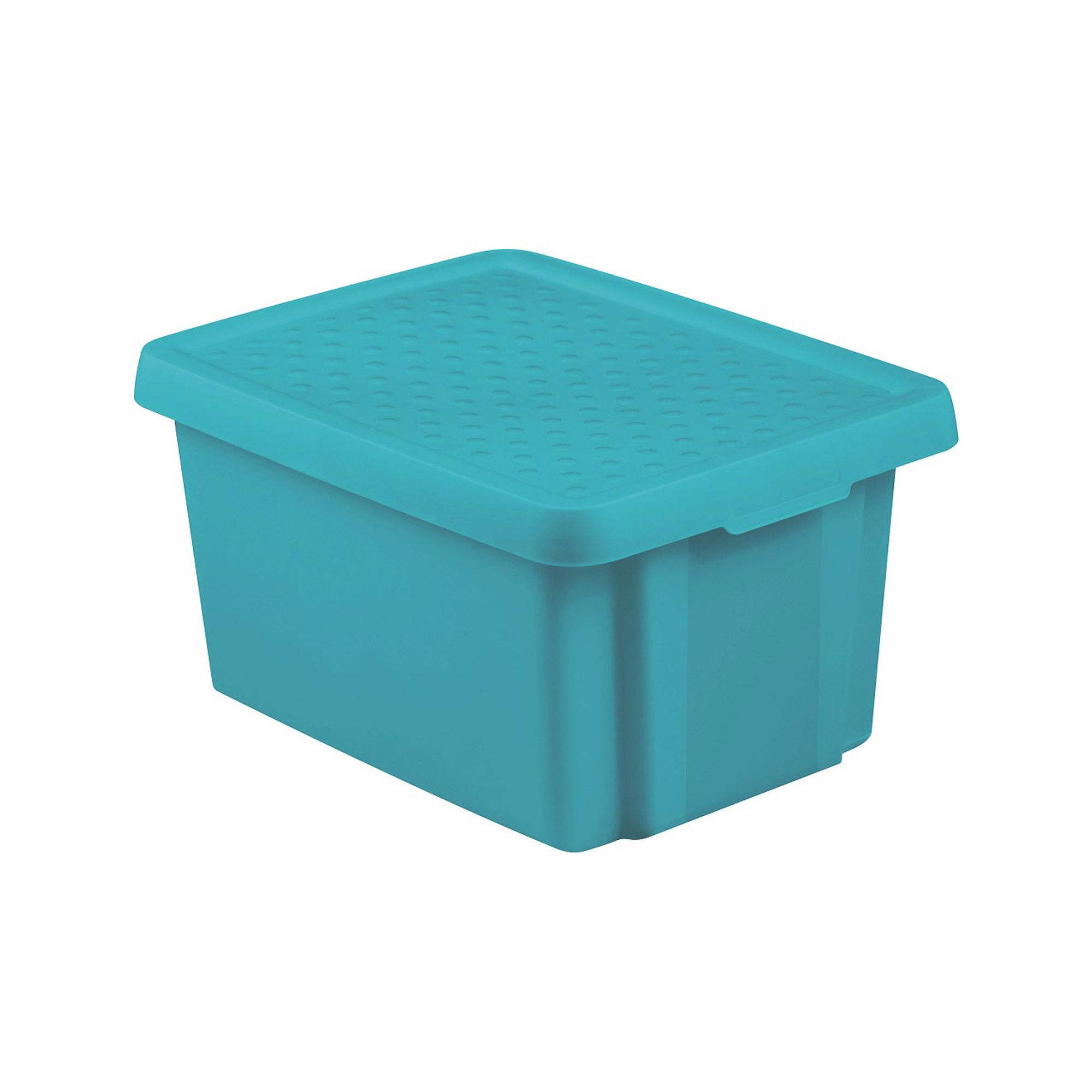 Aufbewahrungsbox mit Deckel Essentiale 16 L blau  CURVER