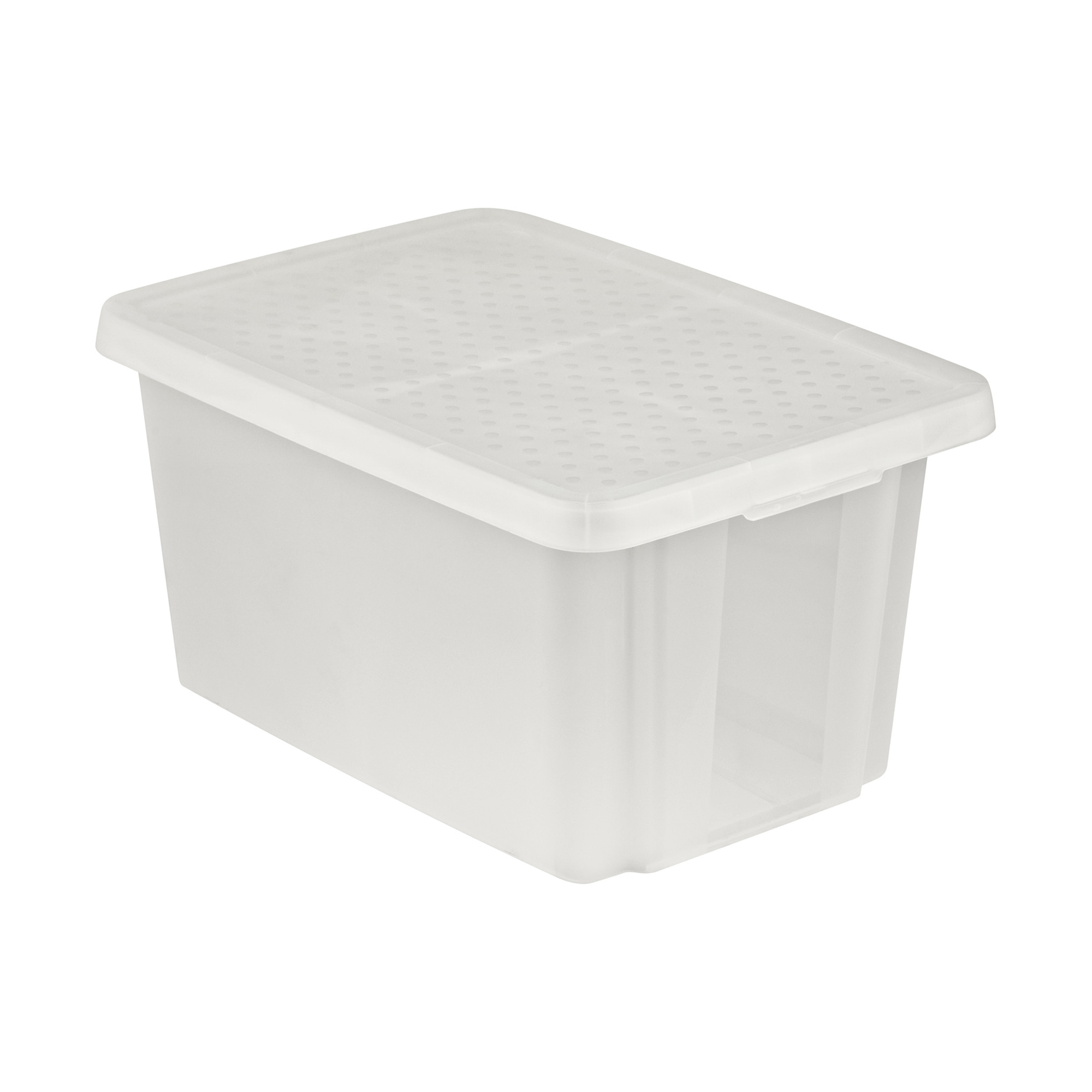 Aufbewahrungsbox mit Deckel Essentials 45 L transparent CURVER