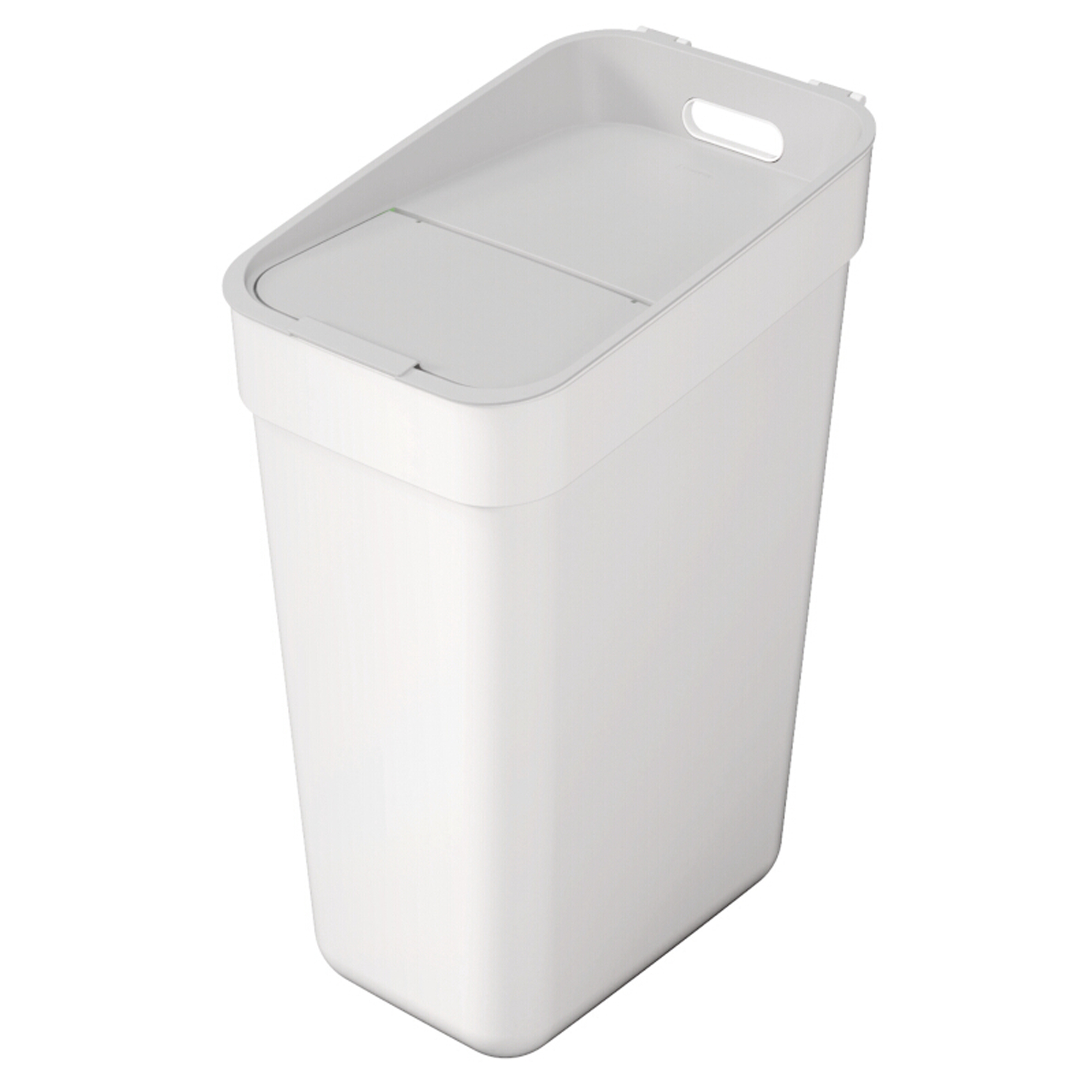 Bílý odpadkový koš na tříděný odpad Ready To Collect 30 l CURVER