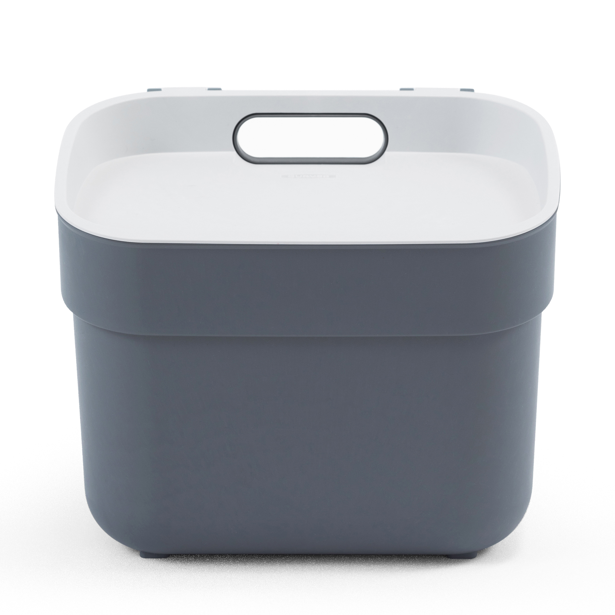Šedý odpadkový koš na tříděný odpad BIO Ready To Collect 5 l CURVER