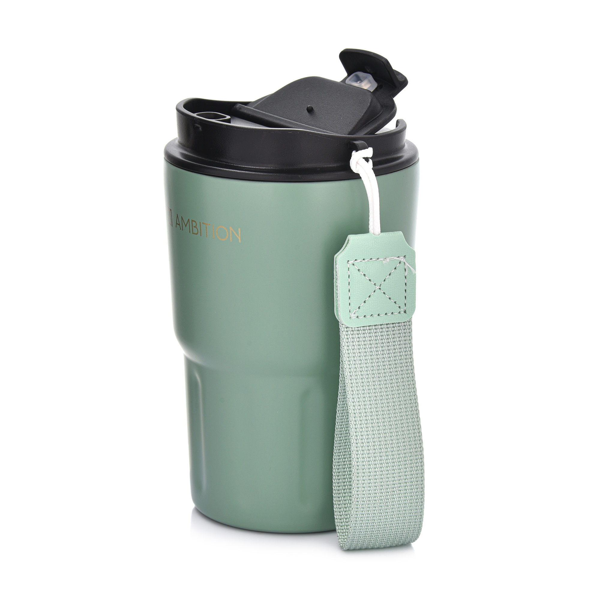 Zelený termohrnček Fern 350 ml AMBITION