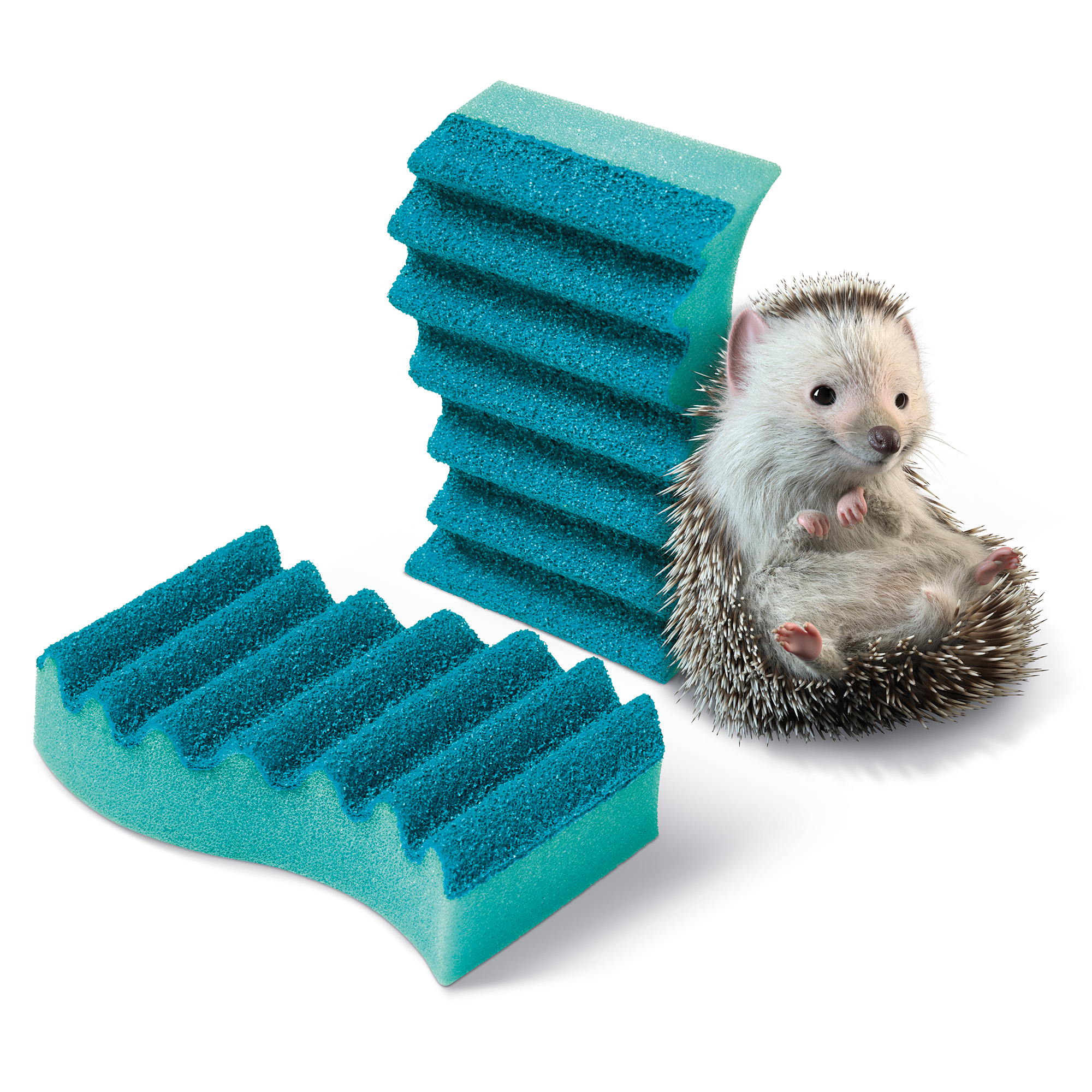 Sada 3 houbiček na nádobí  Scrub and Flex SPONTEX