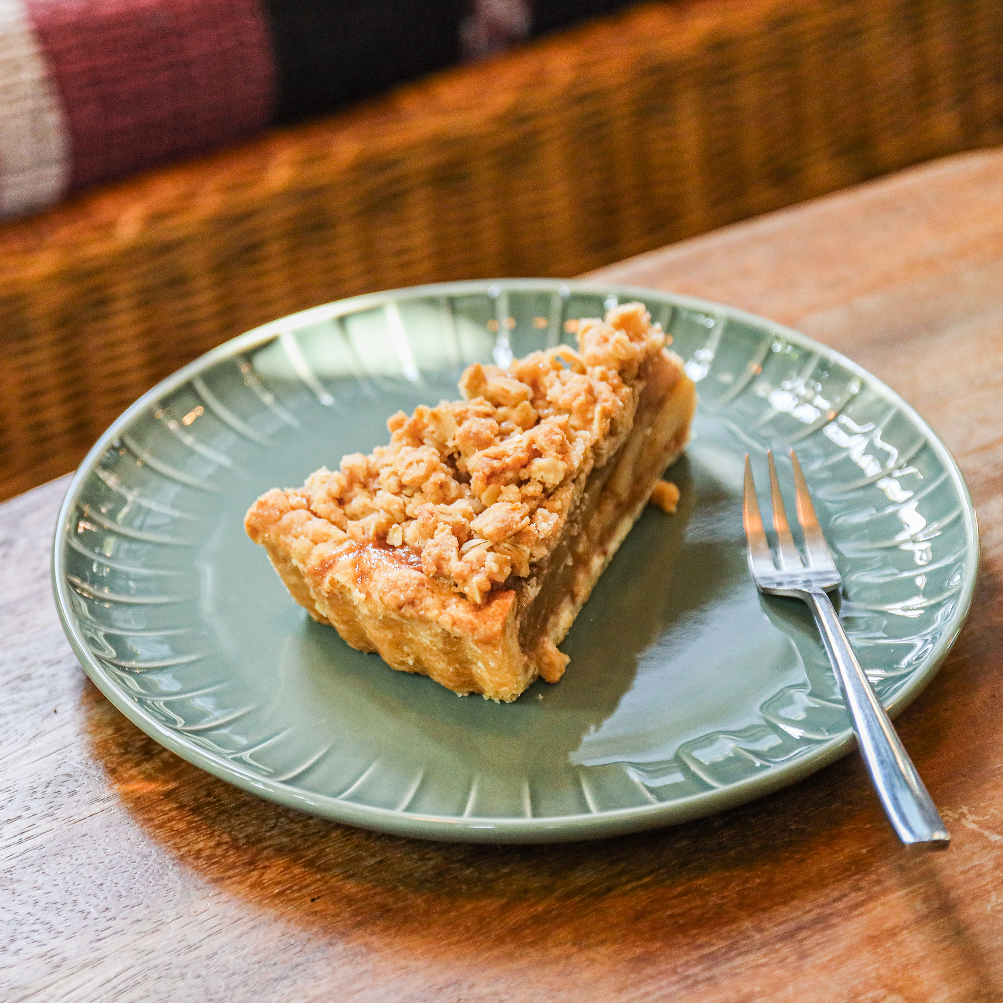 Juego de vajilla para 6 personas Ligne verde 48 piezas AMBITION