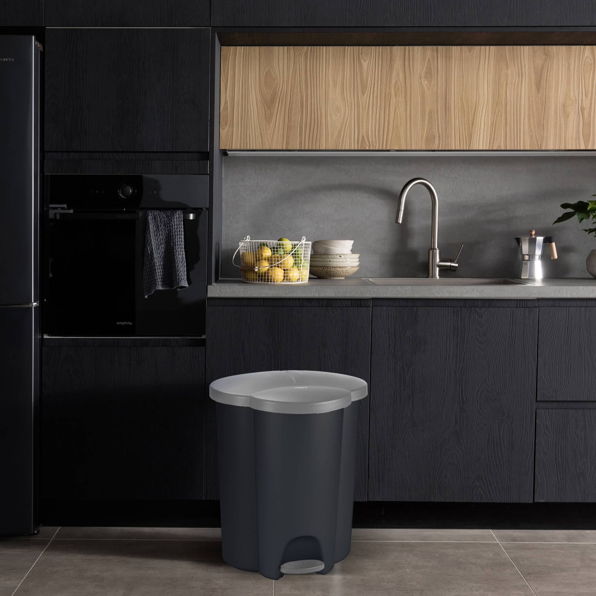 Bidone segregazione rifiuti Trio 40 l CURVER