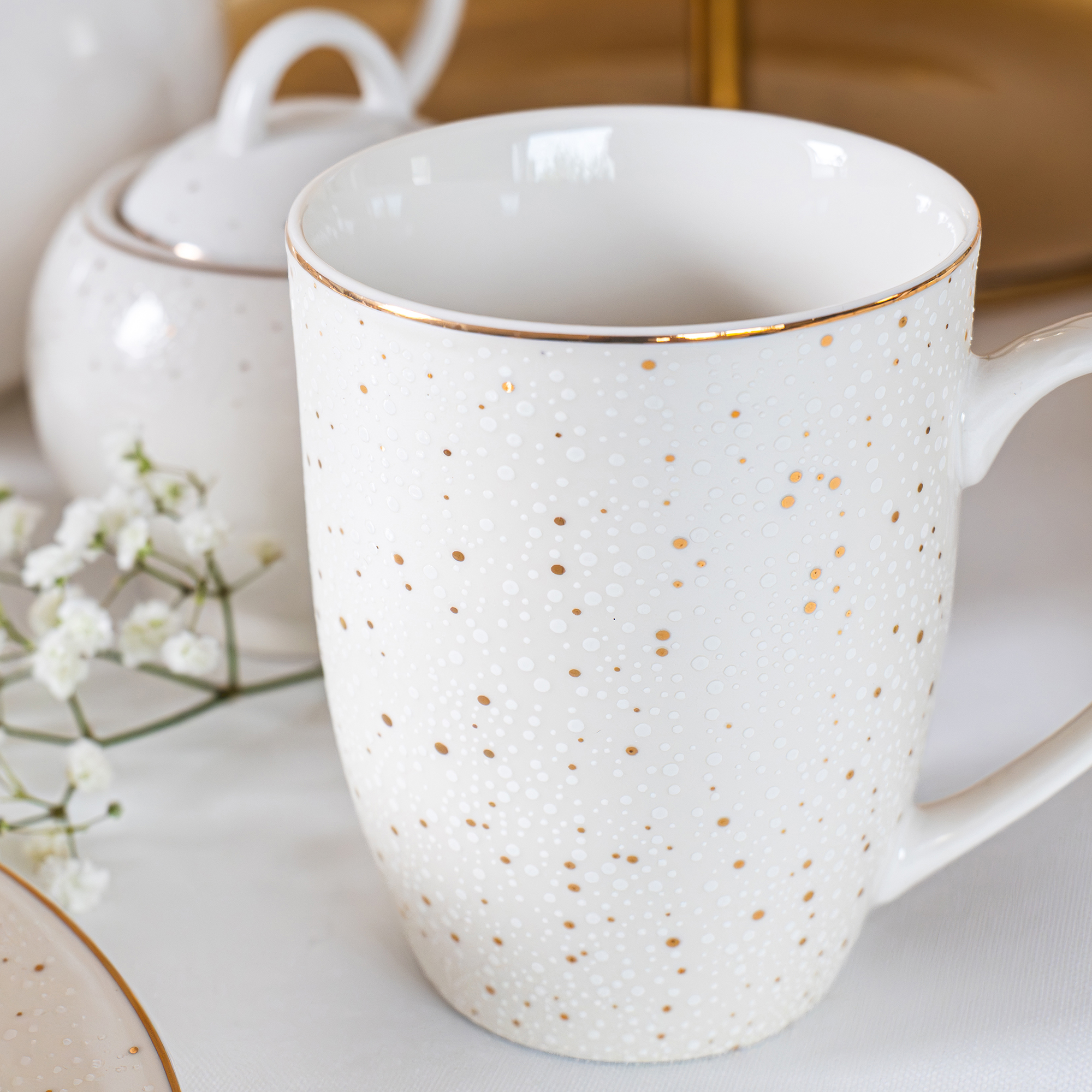 Obedová a kávová súprava pre 6 osôb Aurelia 45-dielna AMBITION