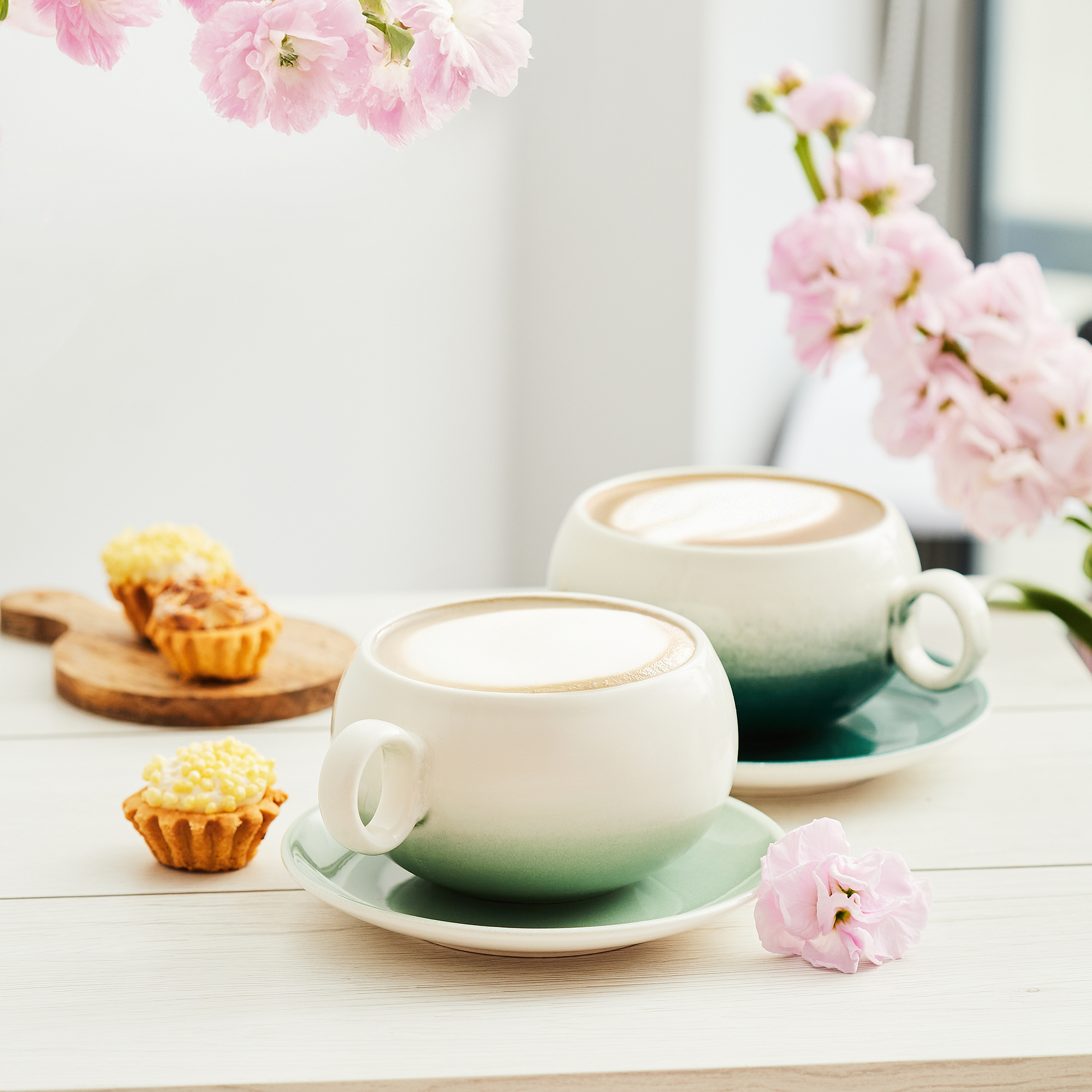 Tasse Bella 400 ml smaragdgrün AMBITION