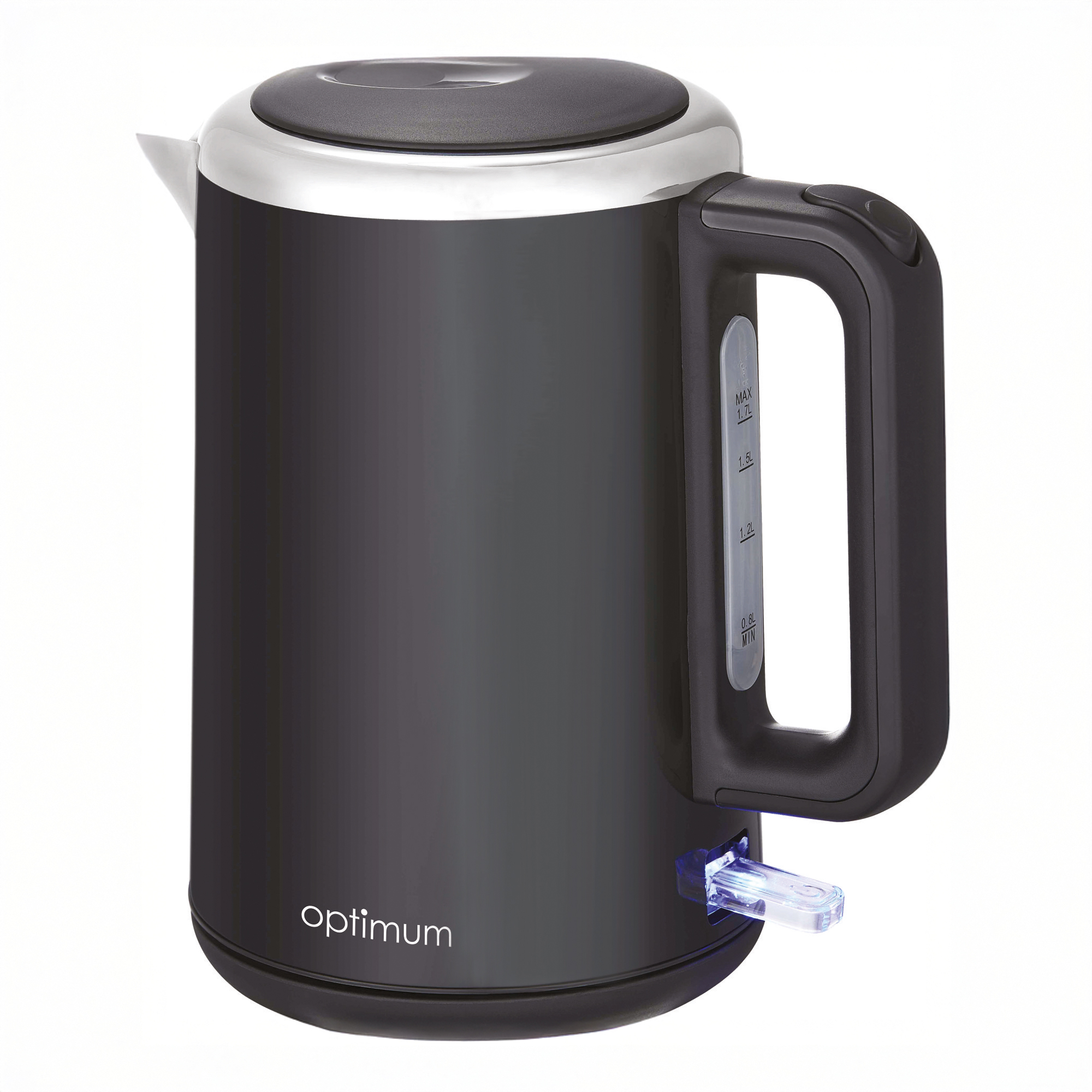 Czajnik elektryczny stalowy 1,7 l CJS-5025 czarny OPTIMUM
