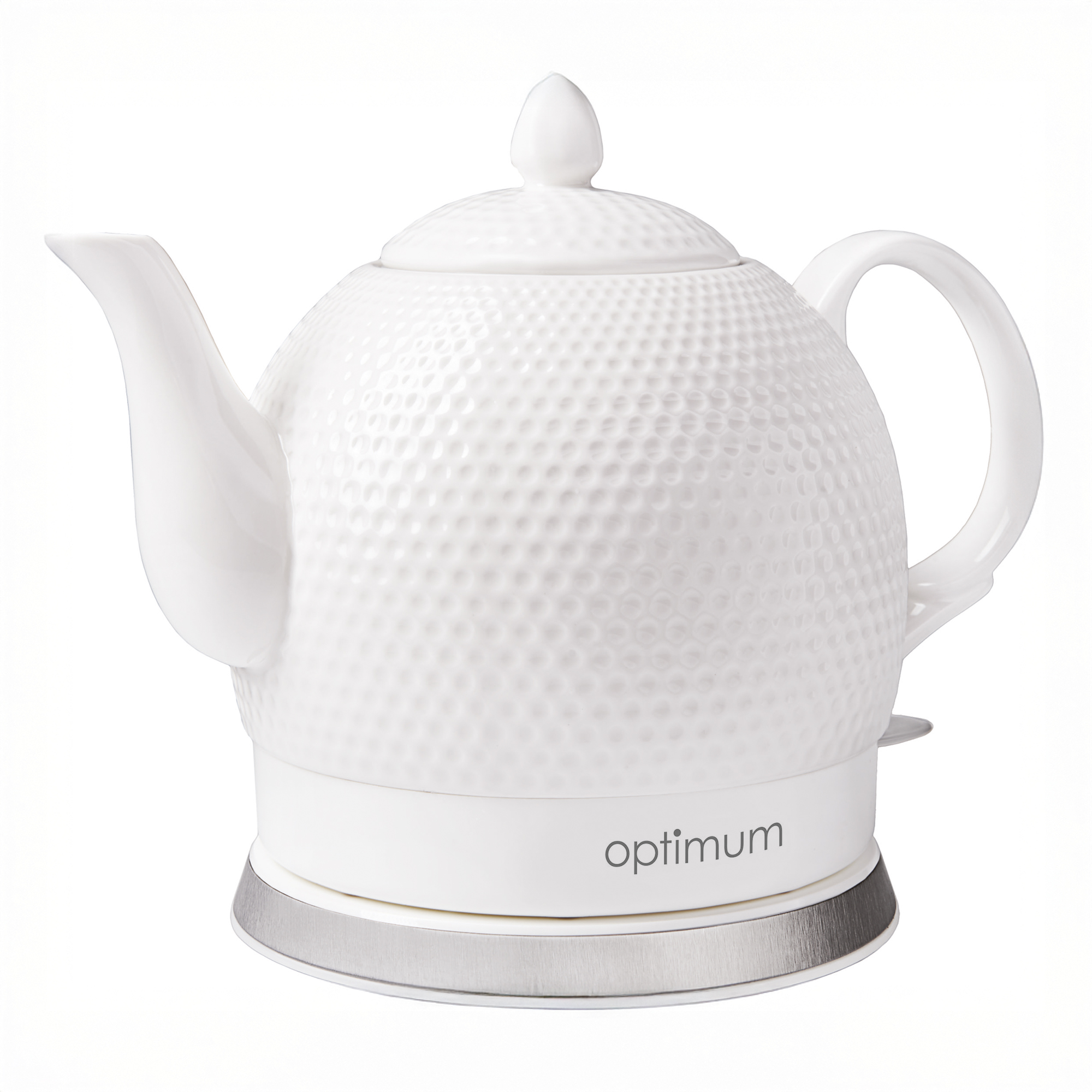 Czajnik elektryczny ceramiczny 1,2 l CJS-1312 z filiżankami OPTIMUM