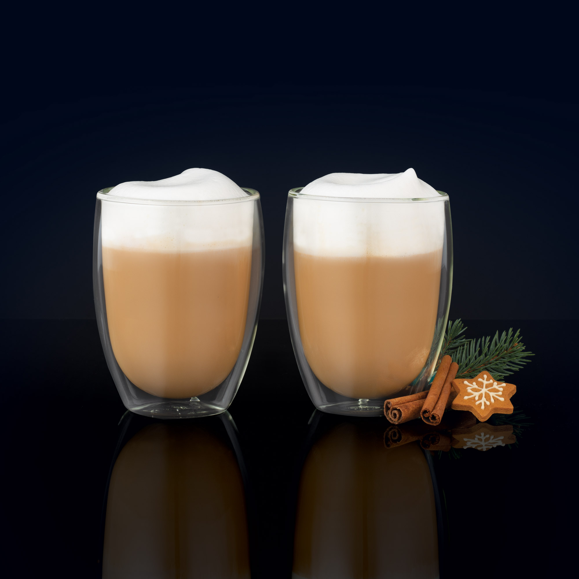 Set di 2 bicchieri a doppia parete Doble Eco 35 cl AMBITION