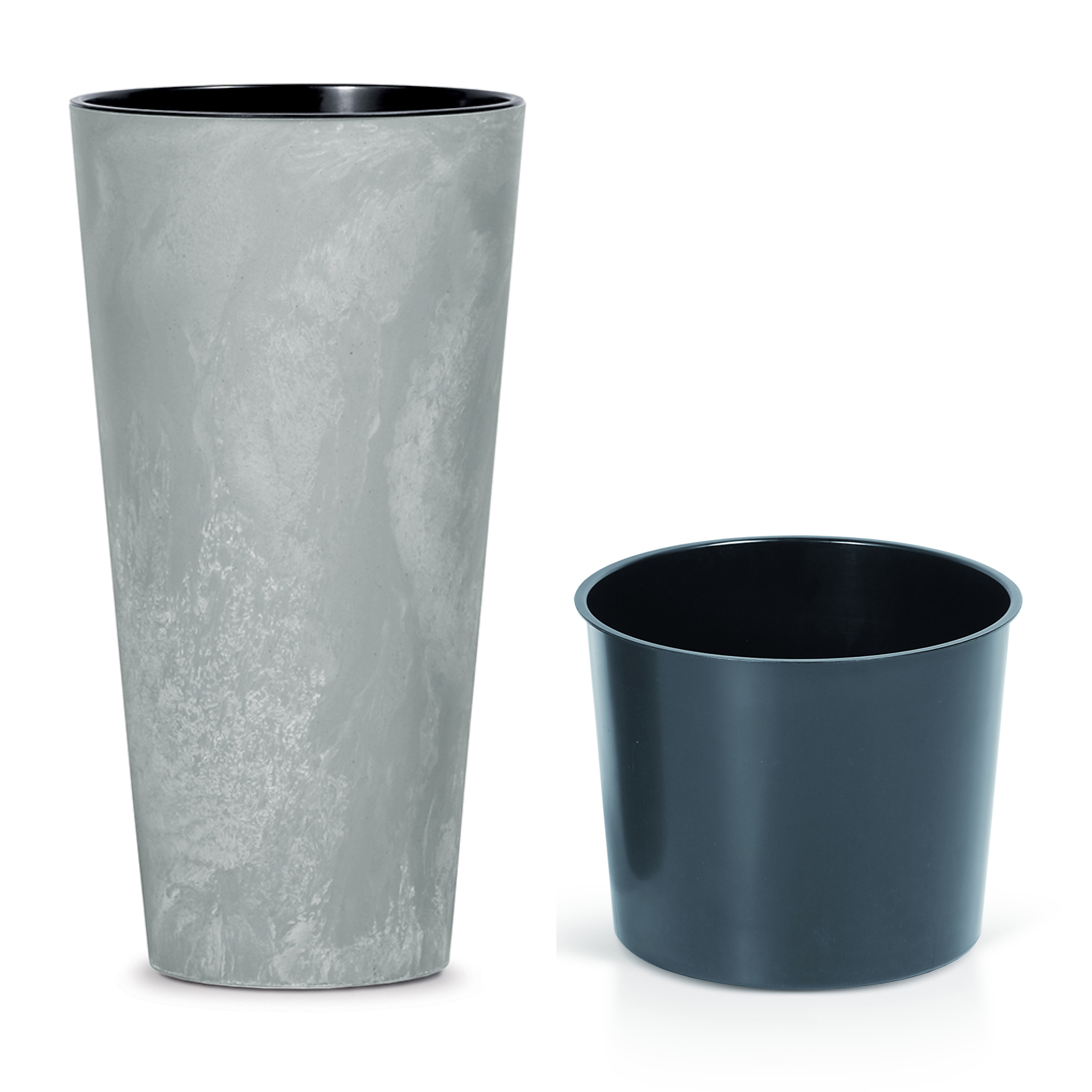 Hocher Blumentopf Tubus Slim Beton Effect 76 cm PROSPERPLAST