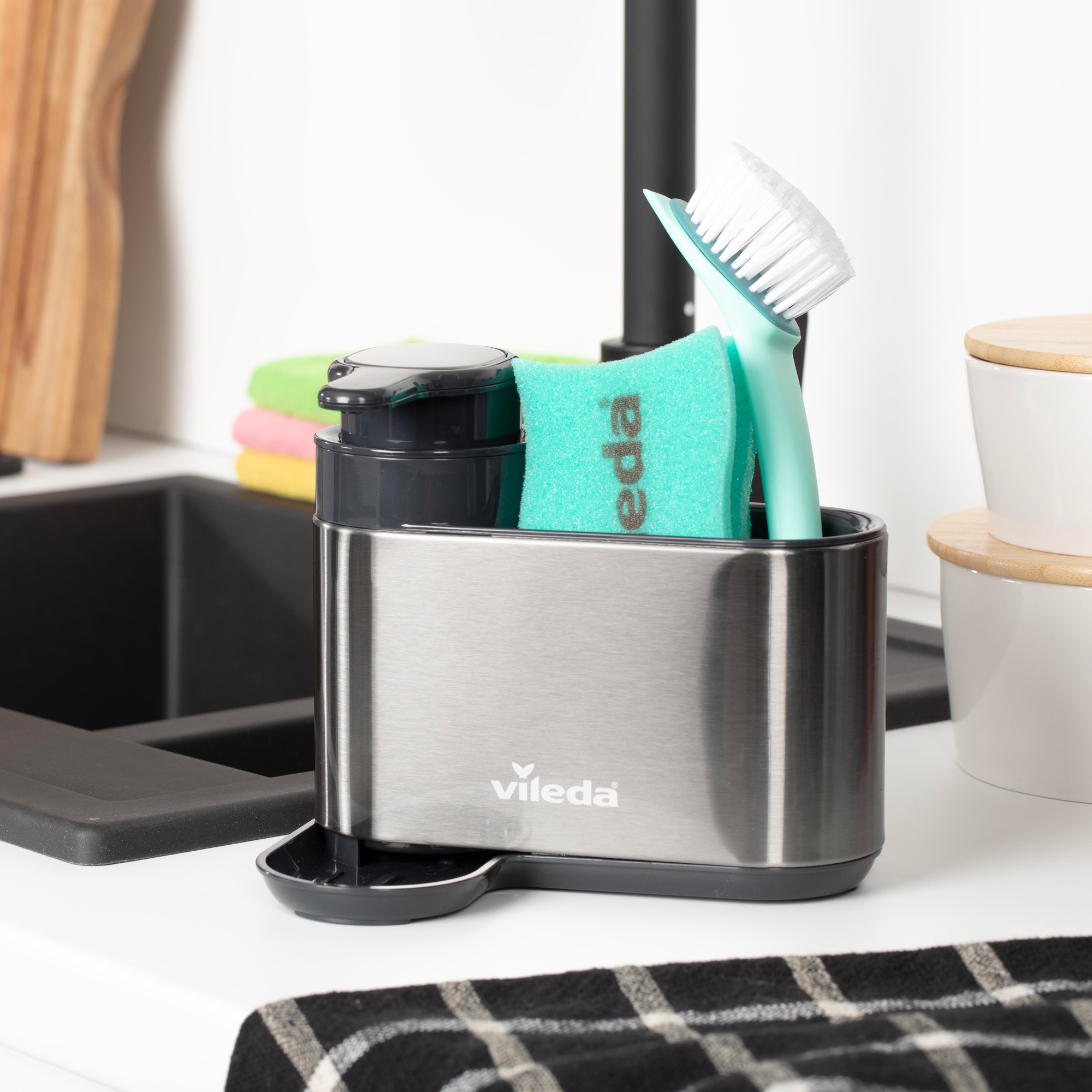 Kuchynský organizér s dávkovačom k drezu Easy Kitchen VILEDA by Dajar