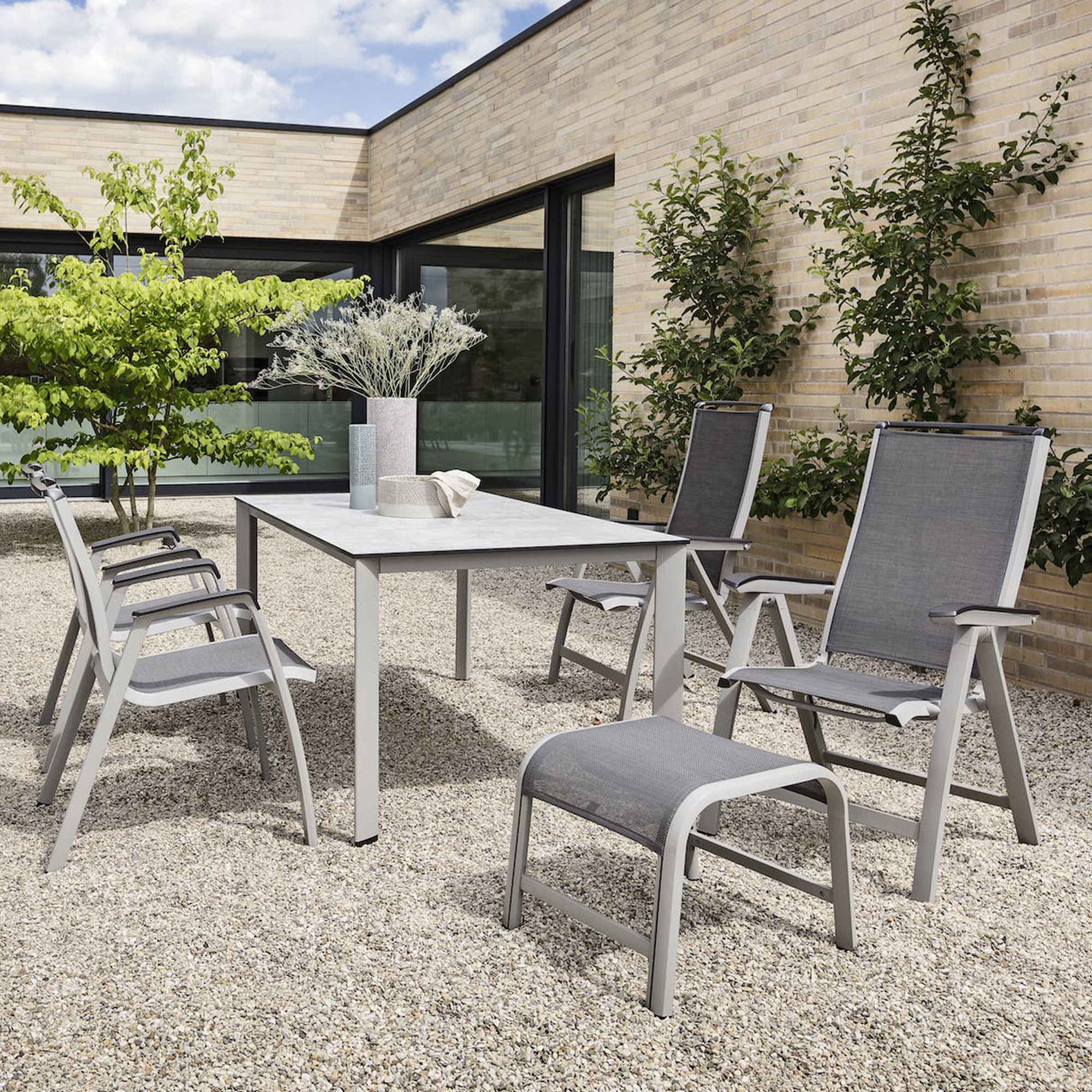 Hocker Form II Silber 0104703-0600 KETTLER