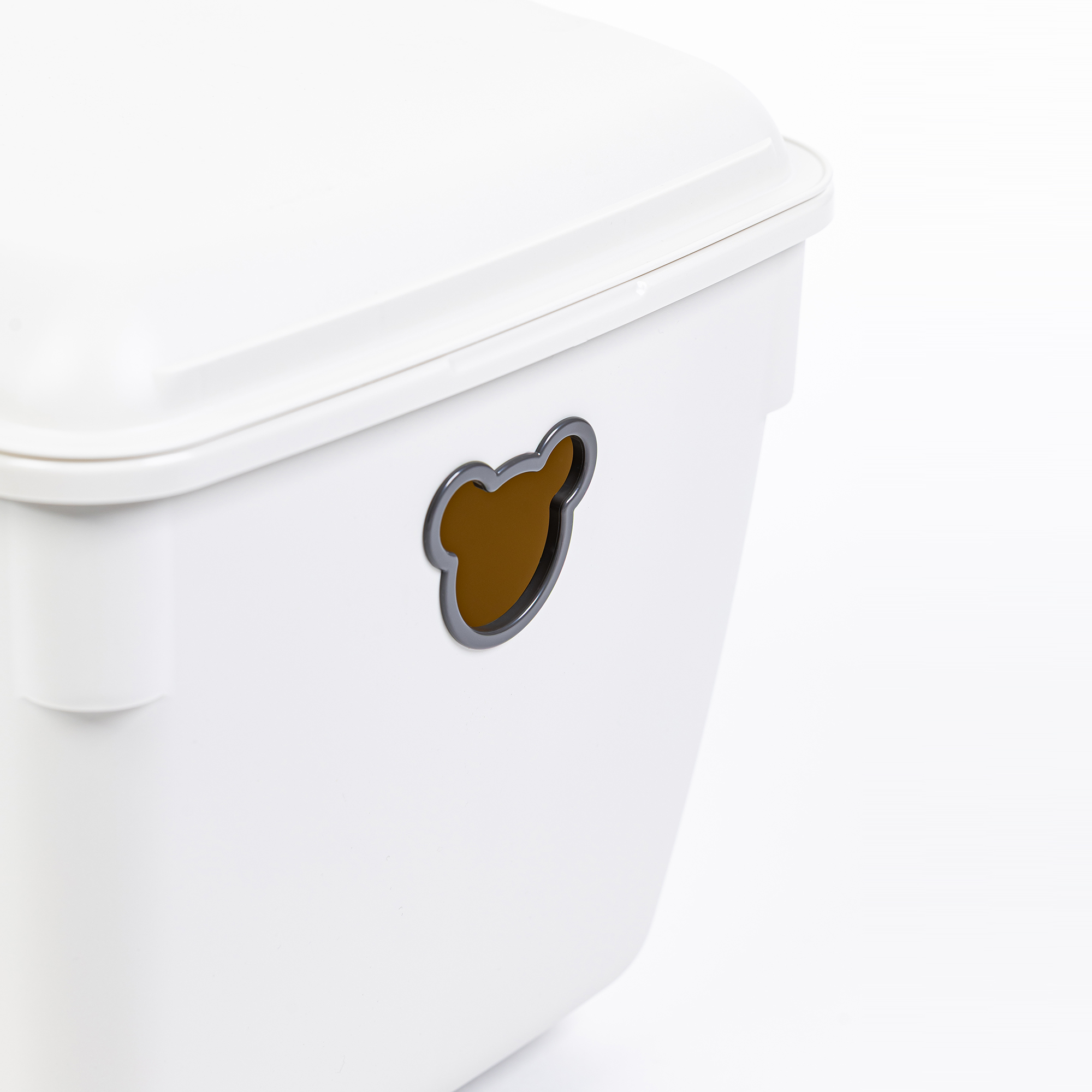 Aufbewahrungsbox mit Deckel Bear 40 l rosa BRANQ