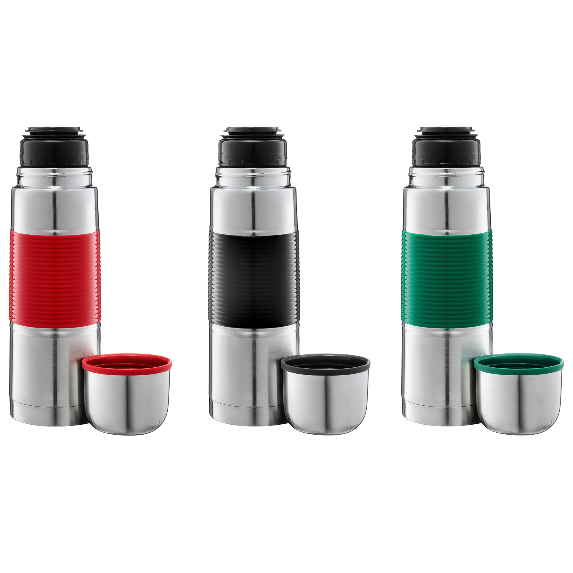 Thermos inossidabile Gummy Red 75 cl AMBITION