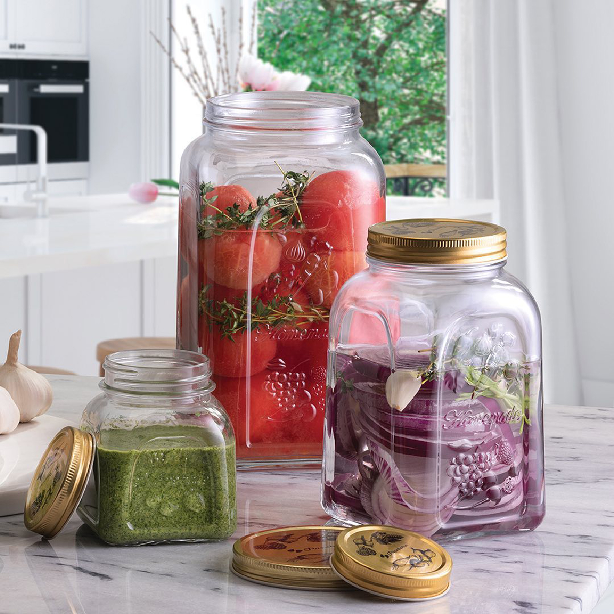 Barattolo con decoro Homemade 300 ml PASABAHCE