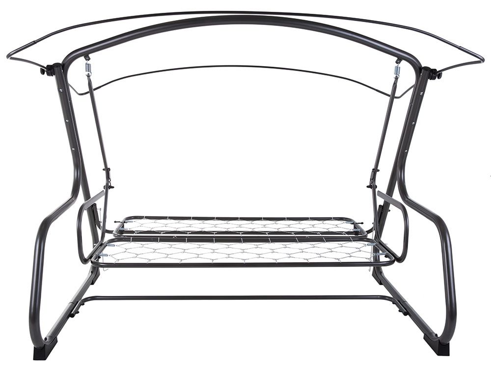 Zahradní houpačka Ravenna Lux s moskytiérou a s bočními stolky D042-23DW PATIO + DÁREK