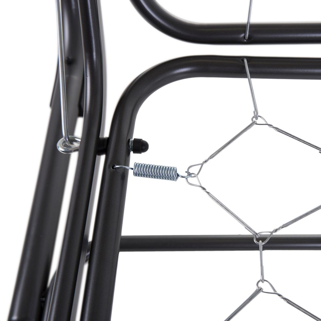 Záhradná hojdačka Ravenna Black Editon s bočnými stolíkmi G052-23IB PATIO