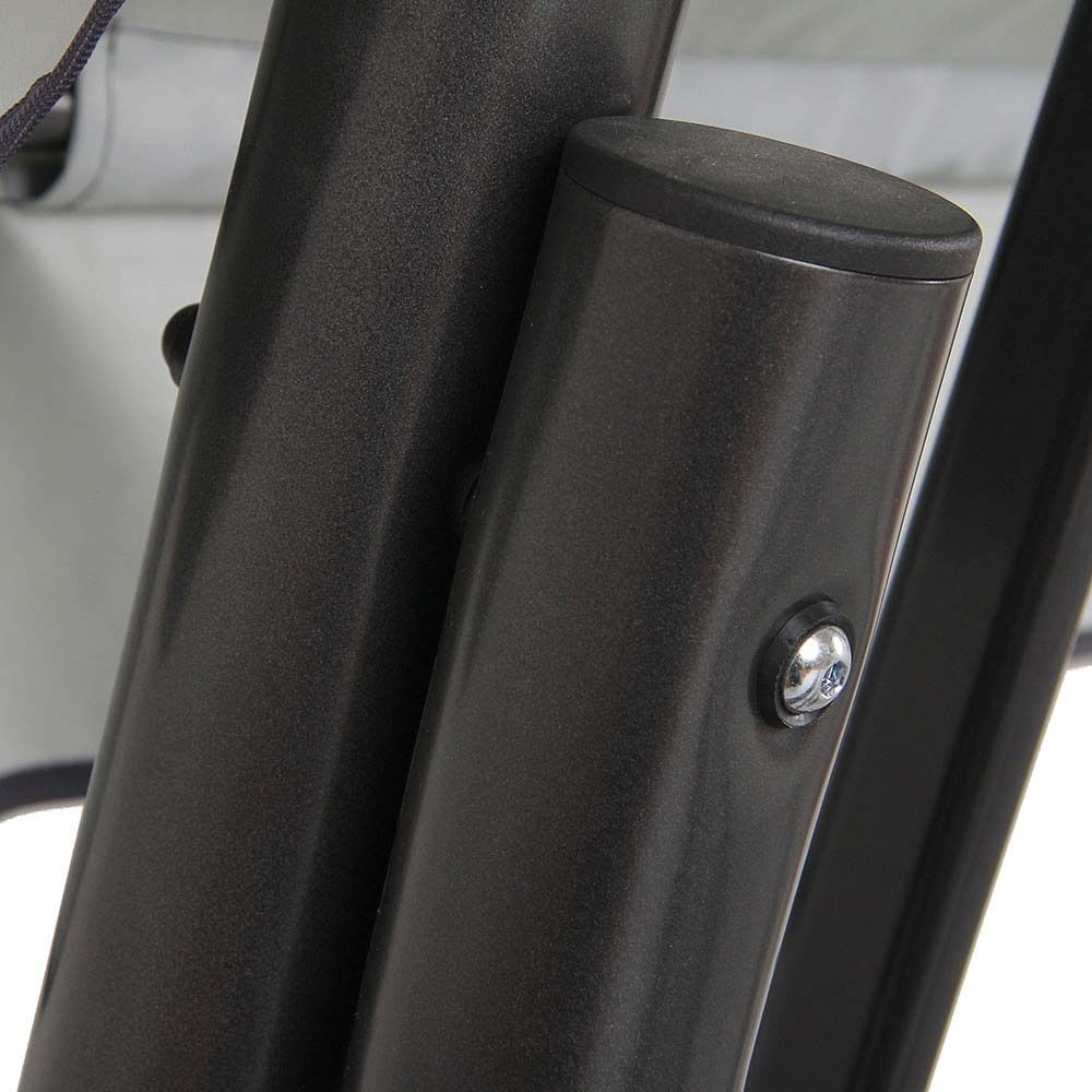Hollywoodschaukel mit Moskitonetz Venezia Lux 4-Sitzer Black Edition C024-06LB PATIO