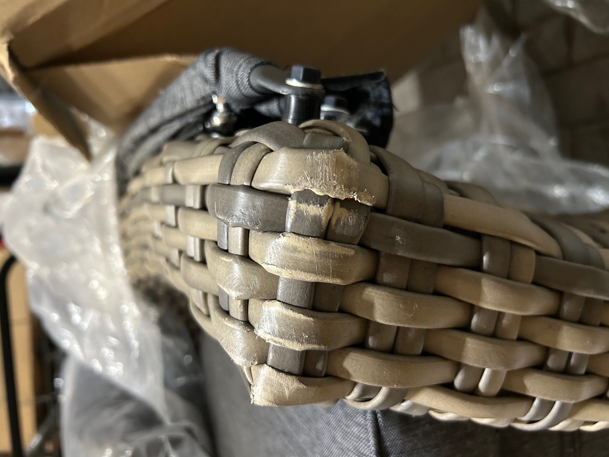 Łóżko ogrodowe z baldachimem Gustave PATIO II GAT