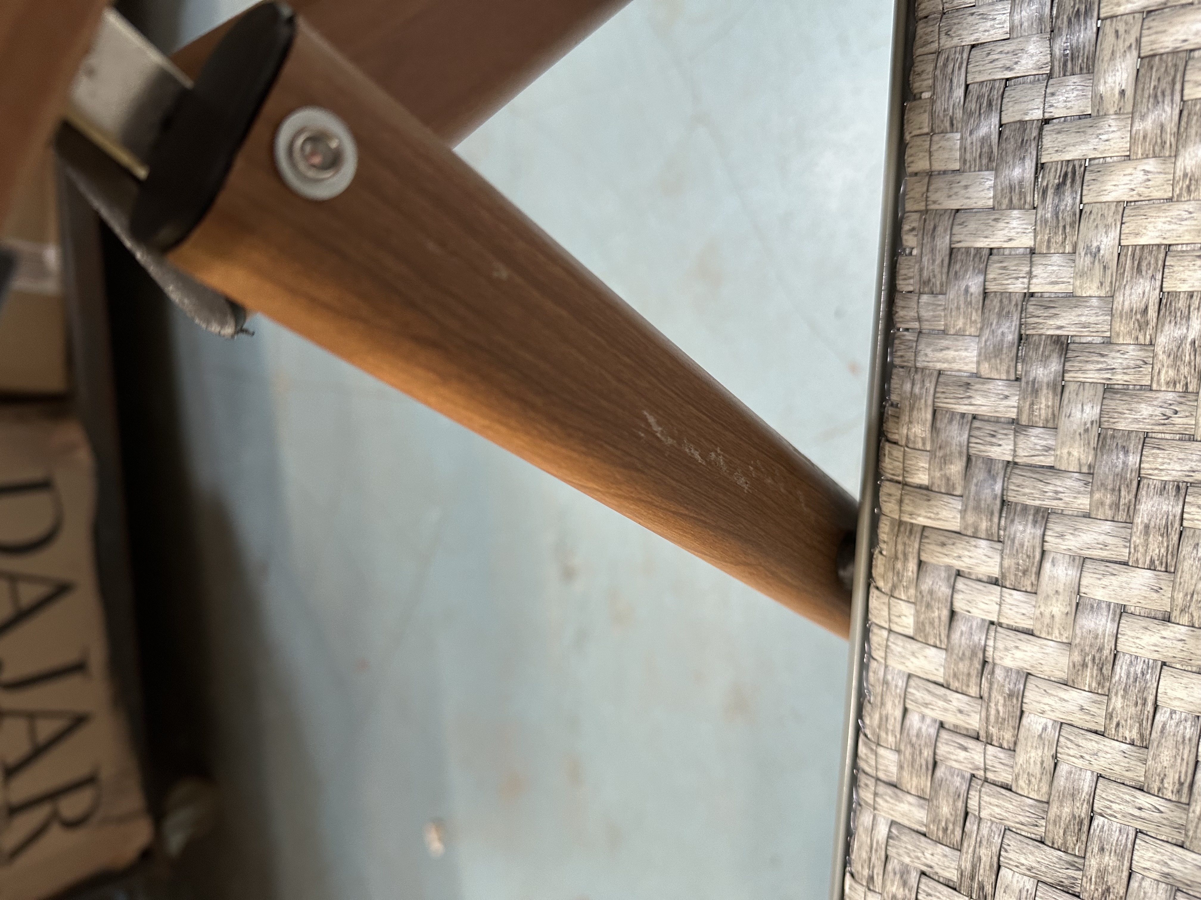 Fotel ogrodowy rozkładany Emma popiel PATIO II GAT