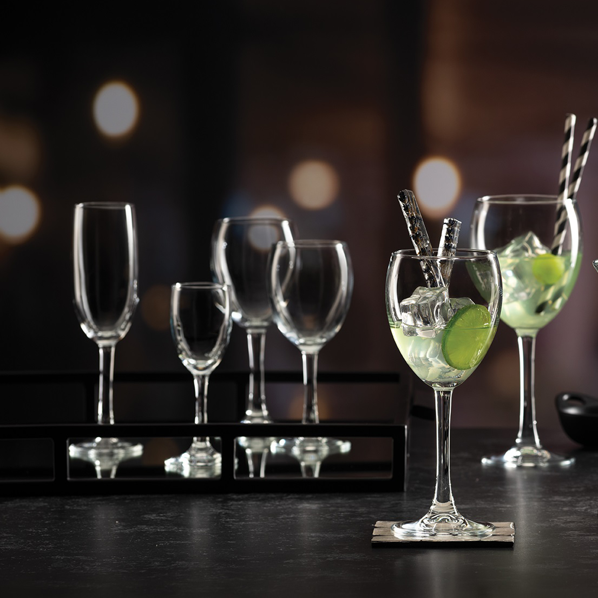 Set di 6 bicchieri da champagne Imperial 21 cl PASABAHCE