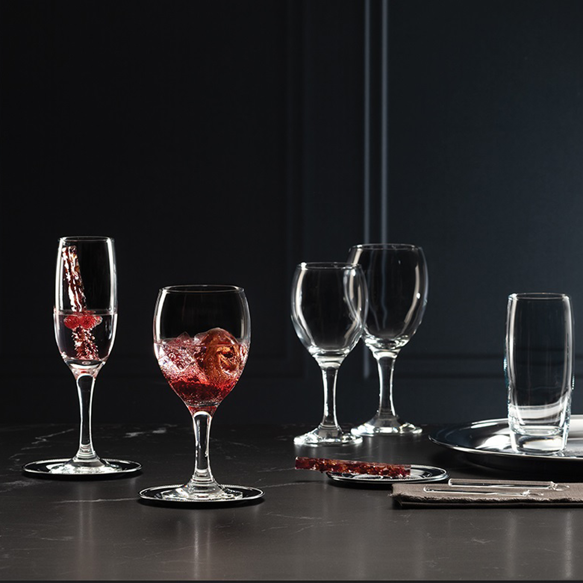 Set di 6 bicchieri da champagne Imperial 21 cl PASABAHCE