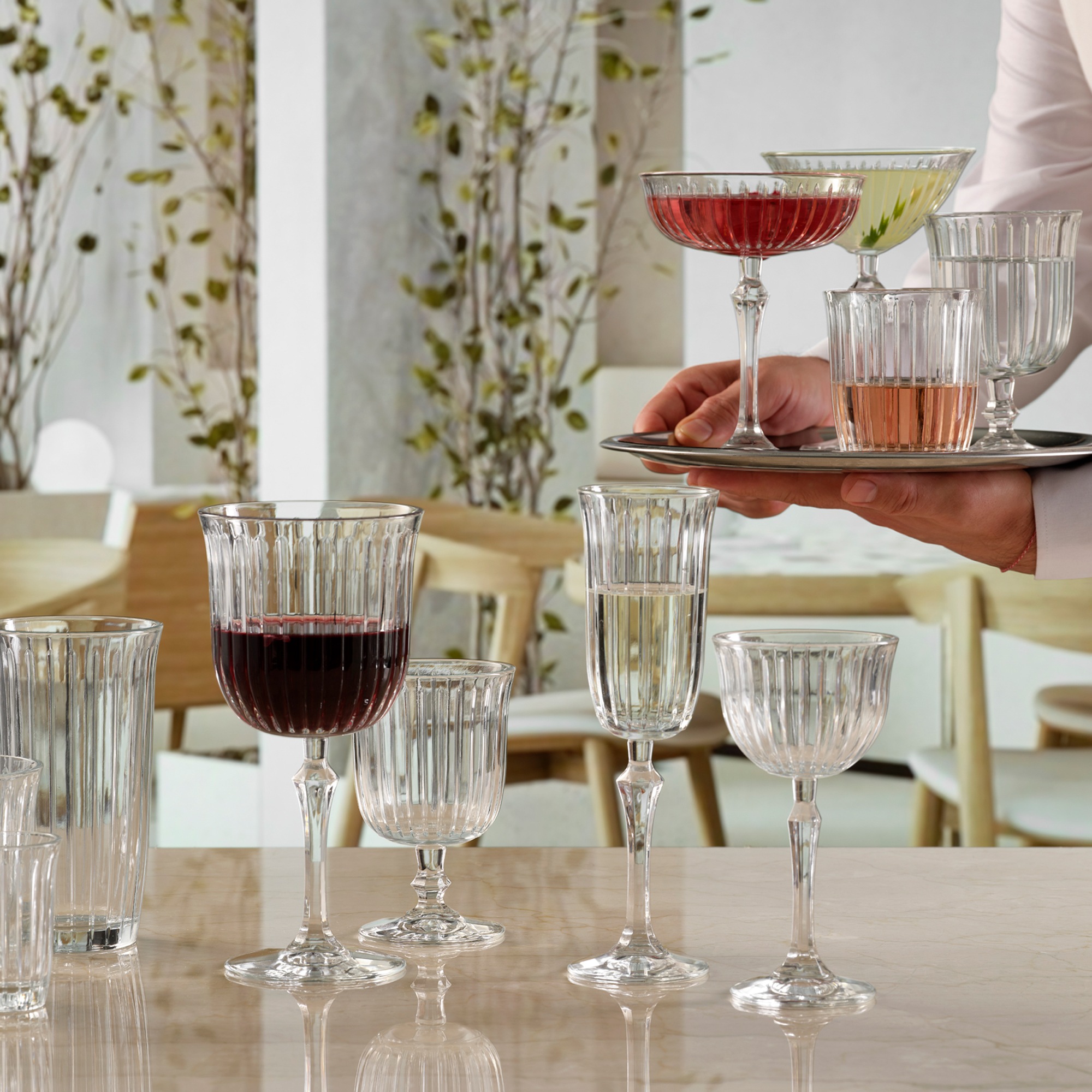Sada 4 skleniček na víno Joy 490 ml PASABAHCE