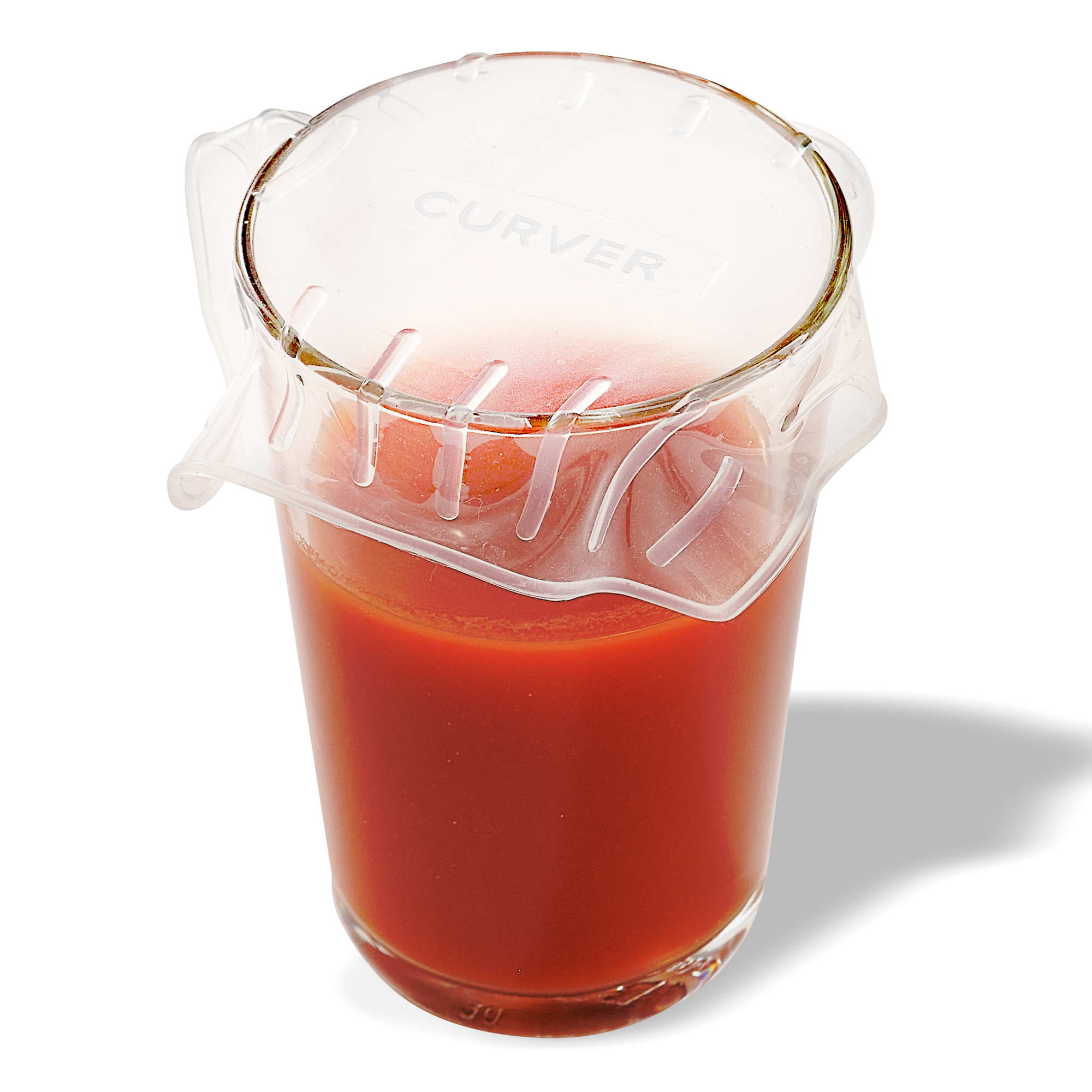 Zestaw 4 pokrywek silikonowych kwadratowych CURVER