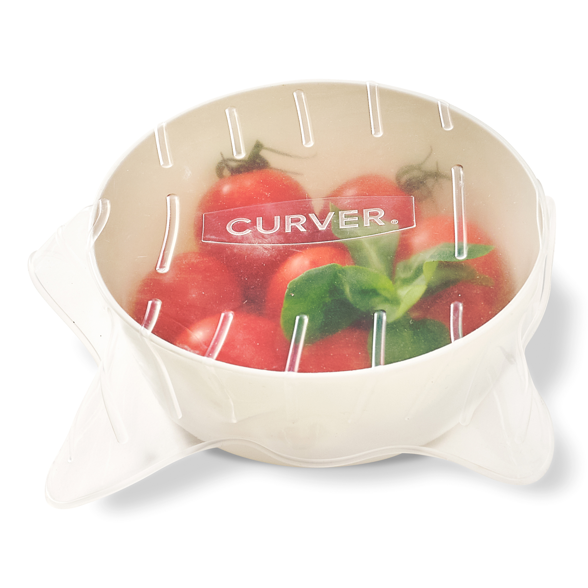 Zestaw 4 pokrywek silikonowych kwadratowych CURVER